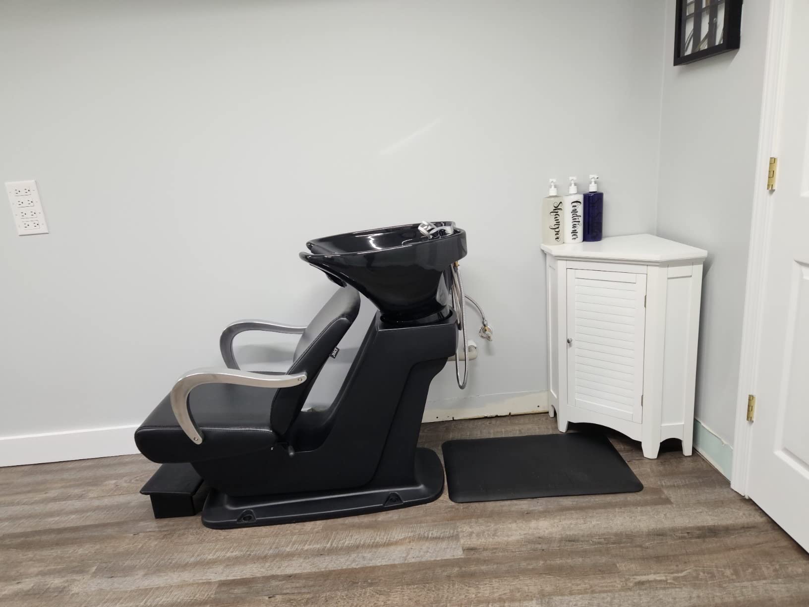 DIR Beauty Salon Shampoo Backwash Unit Sink Station Tilting Ceramic Sink with Adjustable Seat - Beckman customer photo 1