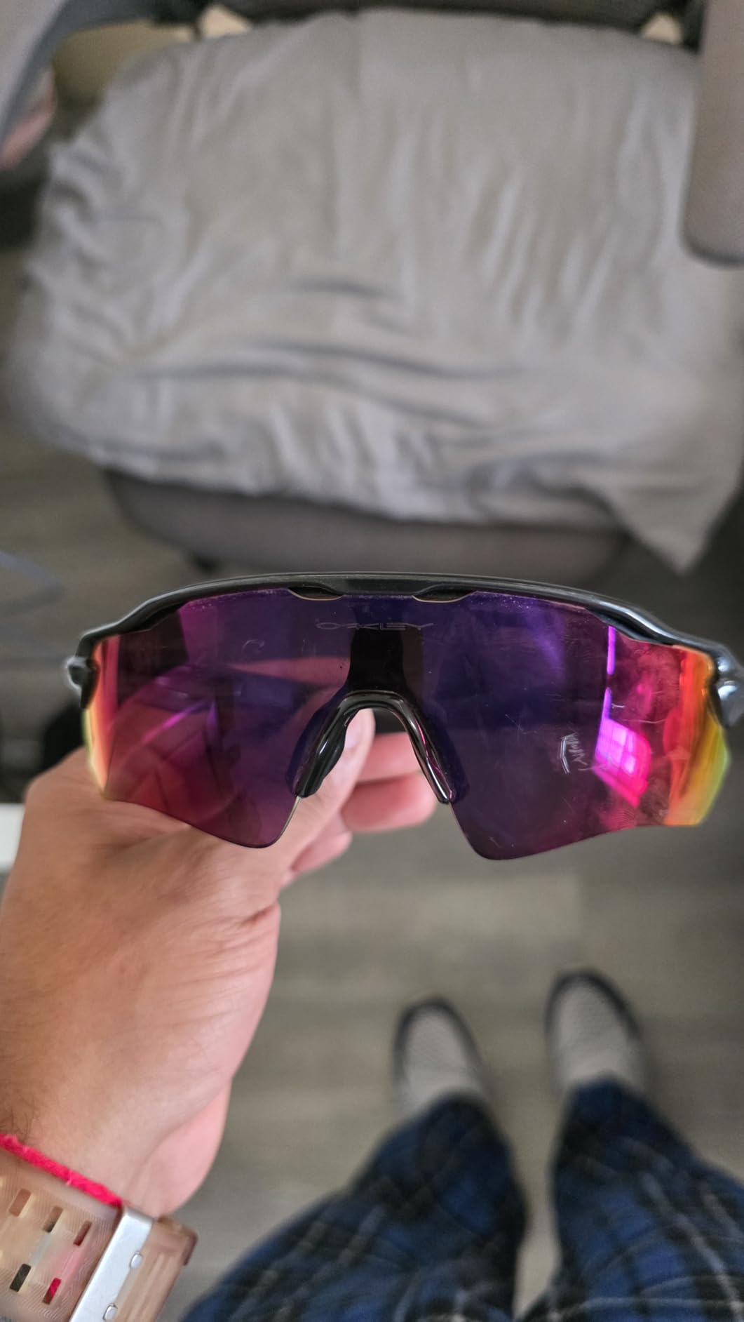 Oakley Radar EV Path OO9208 Shield Sunglasses customer photo 2