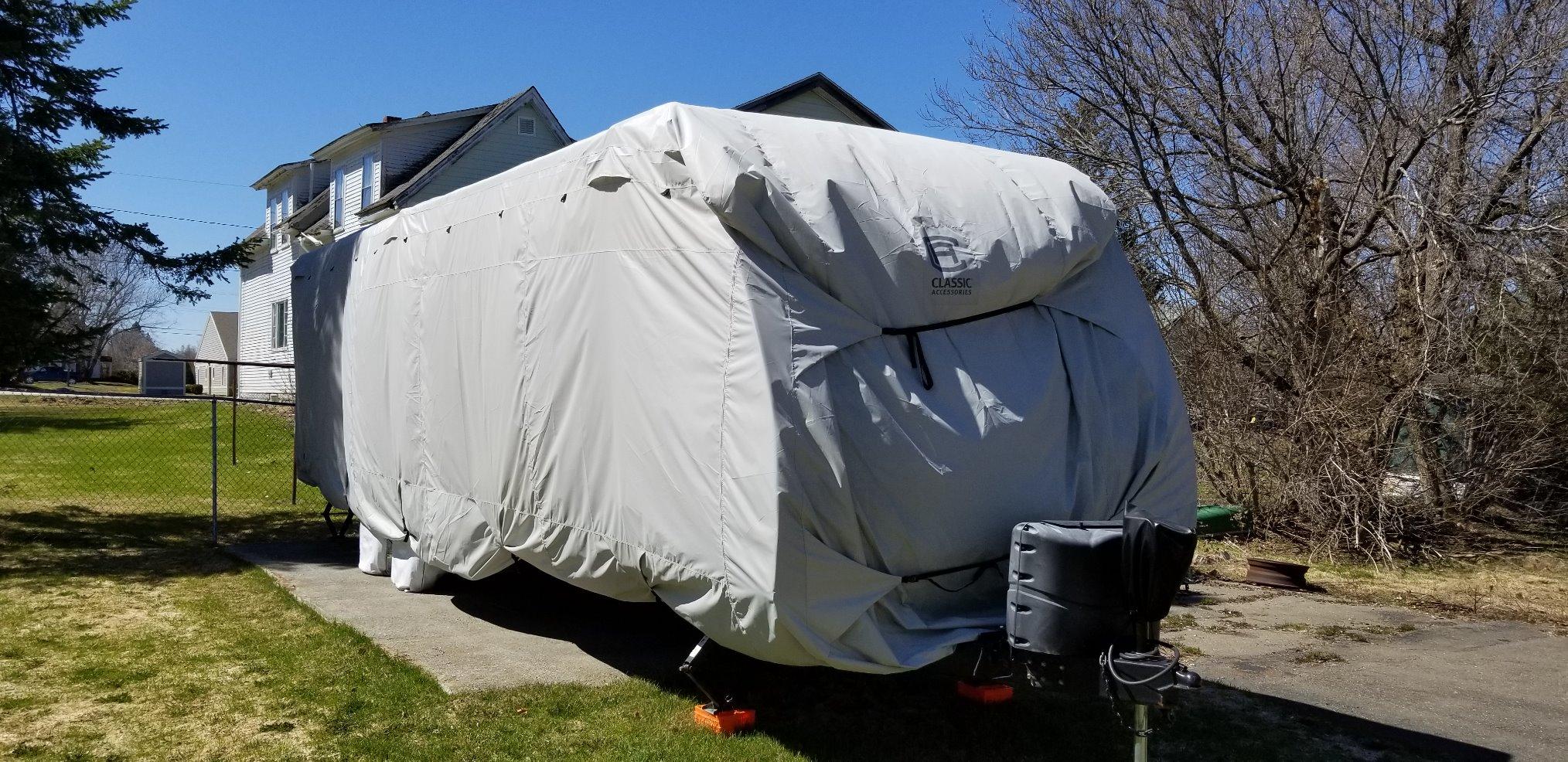 Classic Accessories Over Drive PermaPRO Class A RV Cover, Fits 30' - 33' RVs customer photo 1