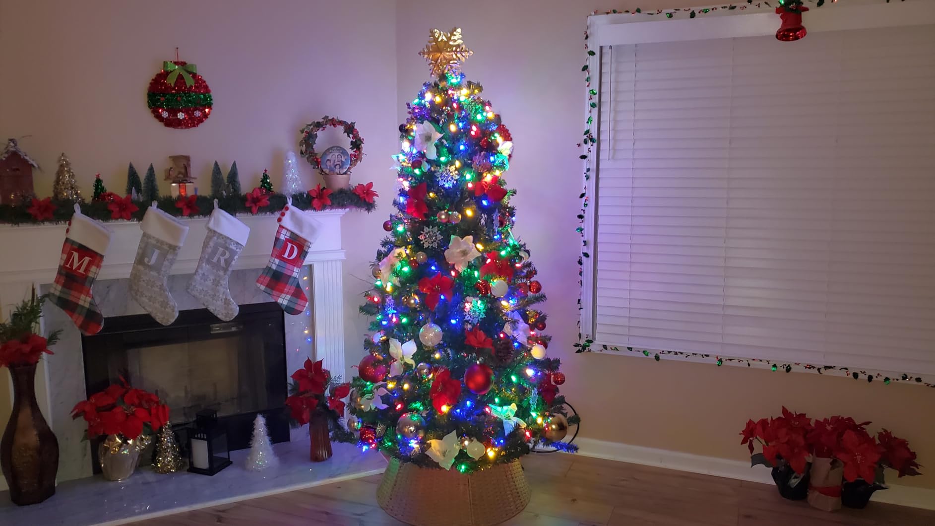 Best Choice Products Artificial Christmas Tree, 7.5ft Premium Unlit Realistic Spruce Holiday Décor w/Dense Branches, Easy Assembly, Metal Base customer photo 1