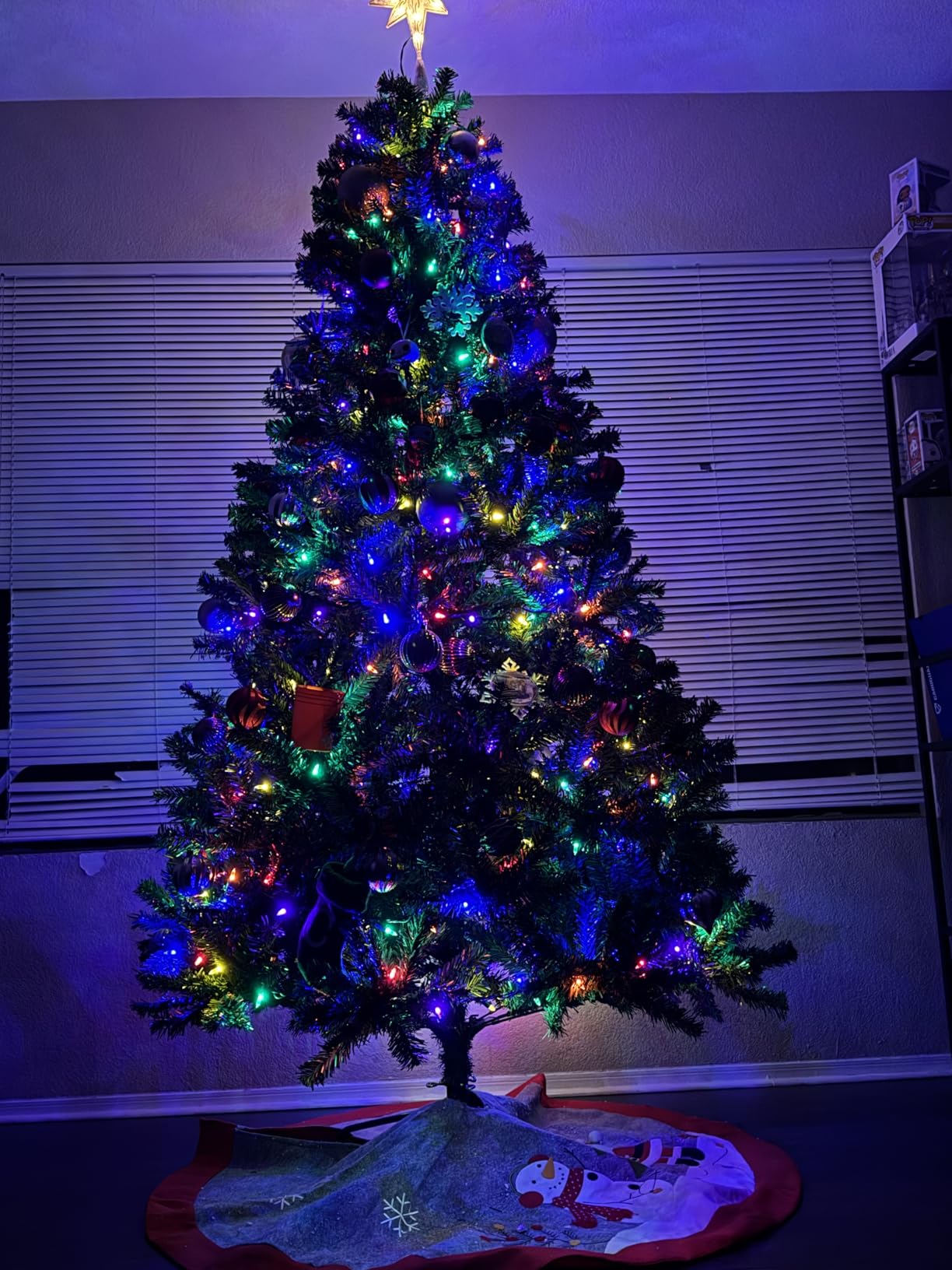 Best Choice Products Artificial Christmas Tree, 7.5ft Premium Unlit Realistic Spruce Holiday Décor w/Dense Branches, Easy Assembly, Metal Base customer photo 2