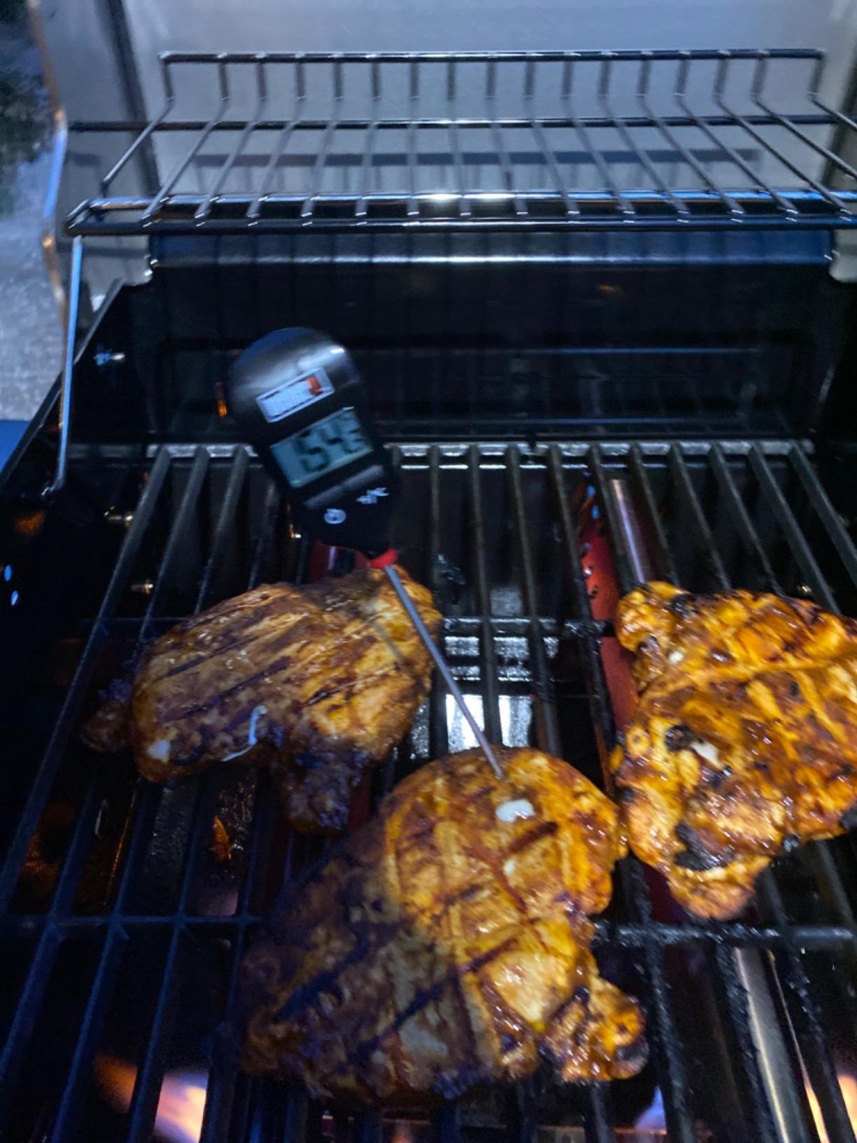 Weber Instant‑Read Thermometer Probe, Black/Silver - Fast Digital Grill & Kitchen Thermometer with 15‑Second Readout, Auto Shutoff & Fahrenheit/Celsius Options - Grill Accessory customer photo 1