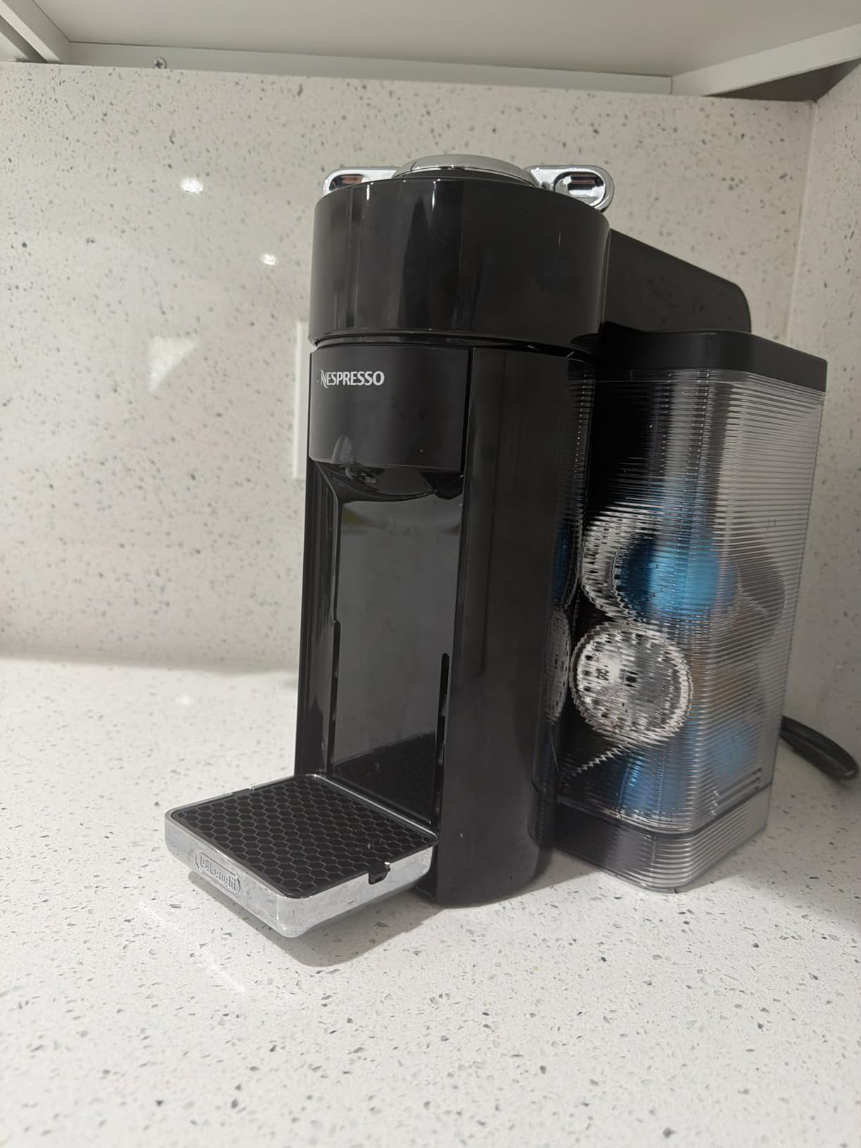 Nespresso Vertuo Coffee and Espresso Maker by De'Longhi, Piano Black customer photo 1
