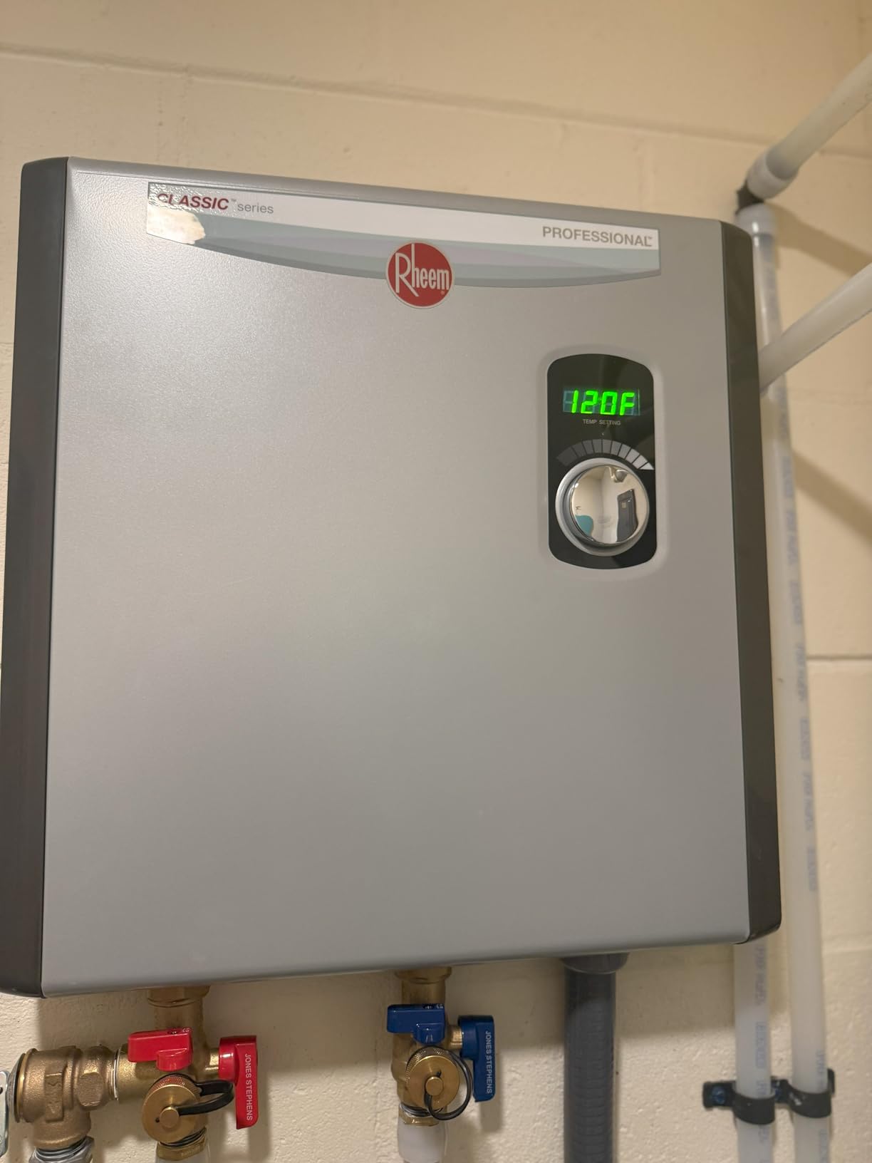Rheem 18kW 240V Tankless Electric Water Heater, 