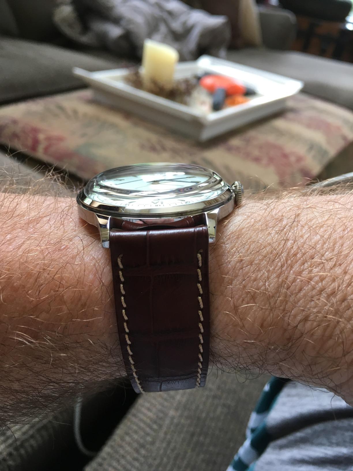 Orient Bambino Version 2 | Automatic/Hand-Winding Wrist Watch | 40.5 mm Case | Classic Watch customer photo 2