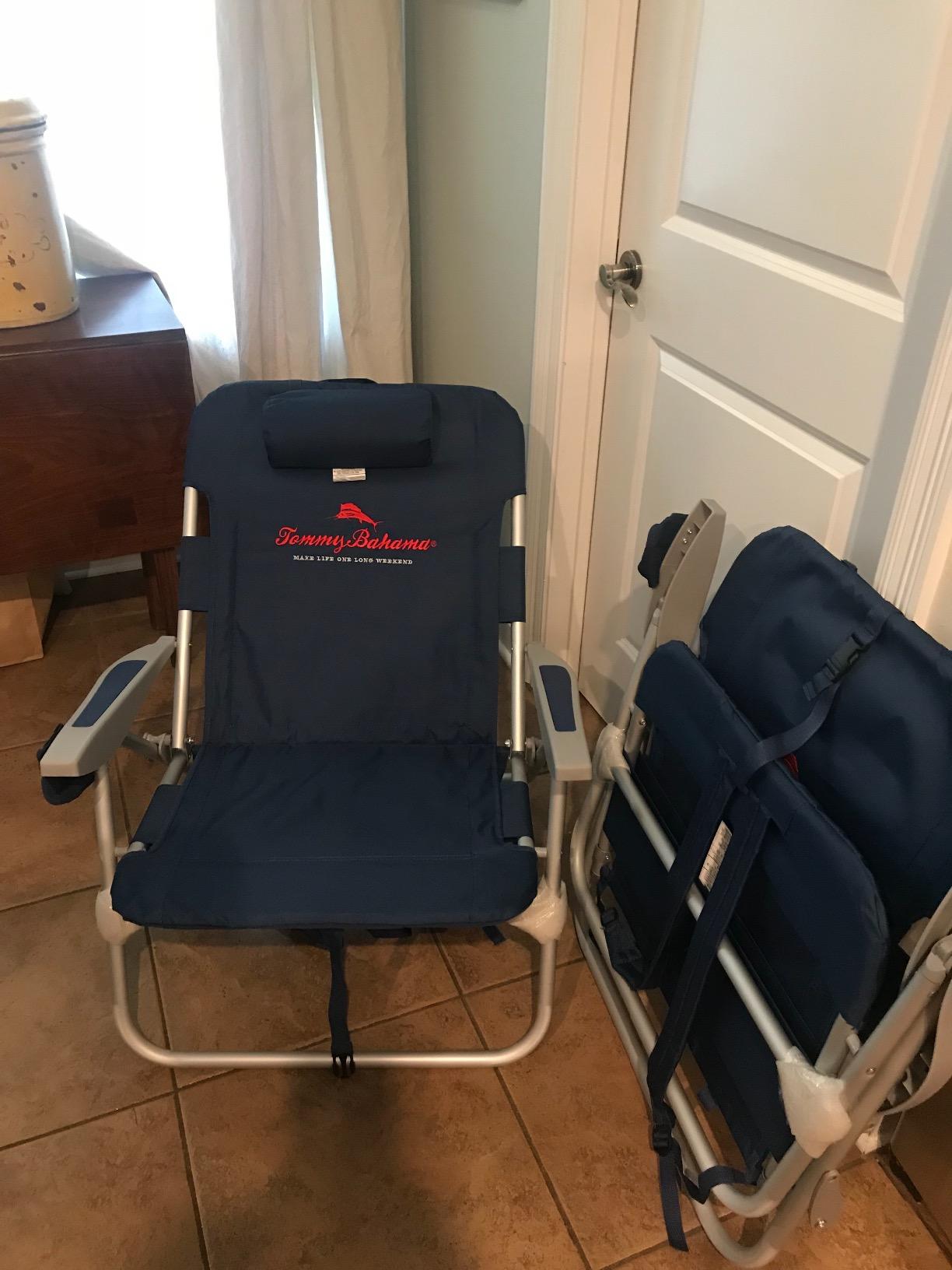 Tommy Bahama Wide Seat Big Boy 4-Position Folding 13