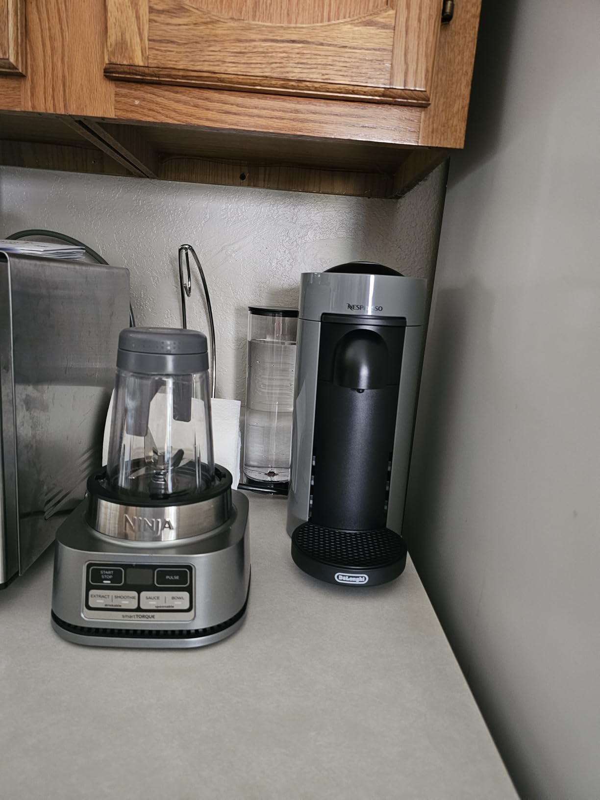 Nespresso Vertuo Plus Coffee and Espresso Maker by De'Longhi, Grey customer photo 1
