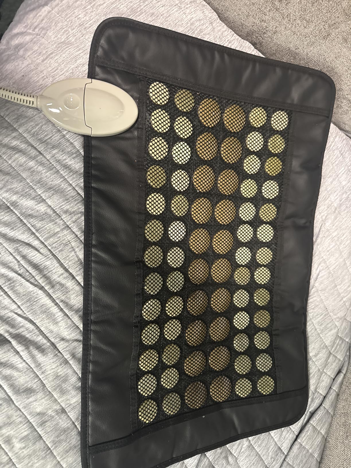 UTK Heating Pad for Back, 5X Deeper Back Pain Relief, Far Infrared Heating Pad with Natural Jade, FSA-HSA Eligible, Hotter to 149°F, 4H Auto Off, Travel Bag, Memory Function, 23.5 x 16, Gifts for Women customer photo 2
