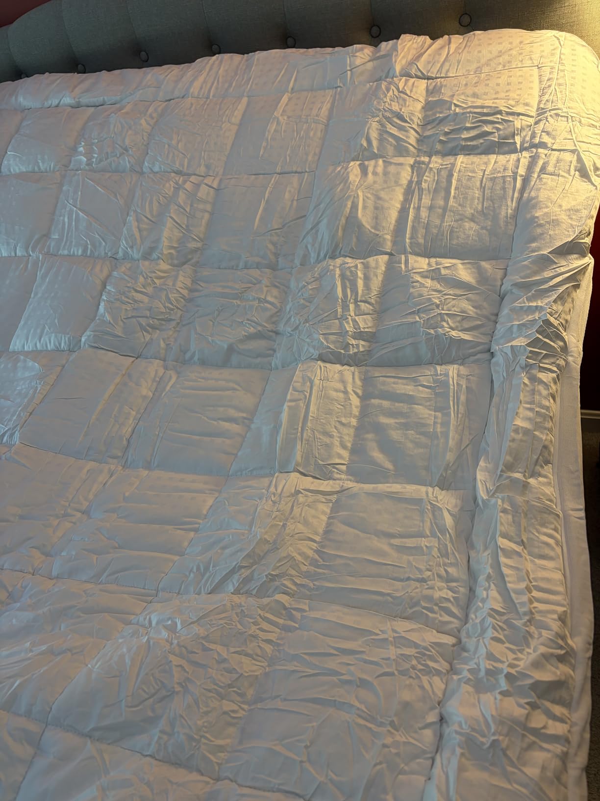 EASELAND Queen Size Mattress Pad Pillow Top Mattress Cover Quilted Fitted Mattress Protector Cotton Top Stretches up to 8-21 inch Deep Pocket Cooling Mattress Topper customer photo 2