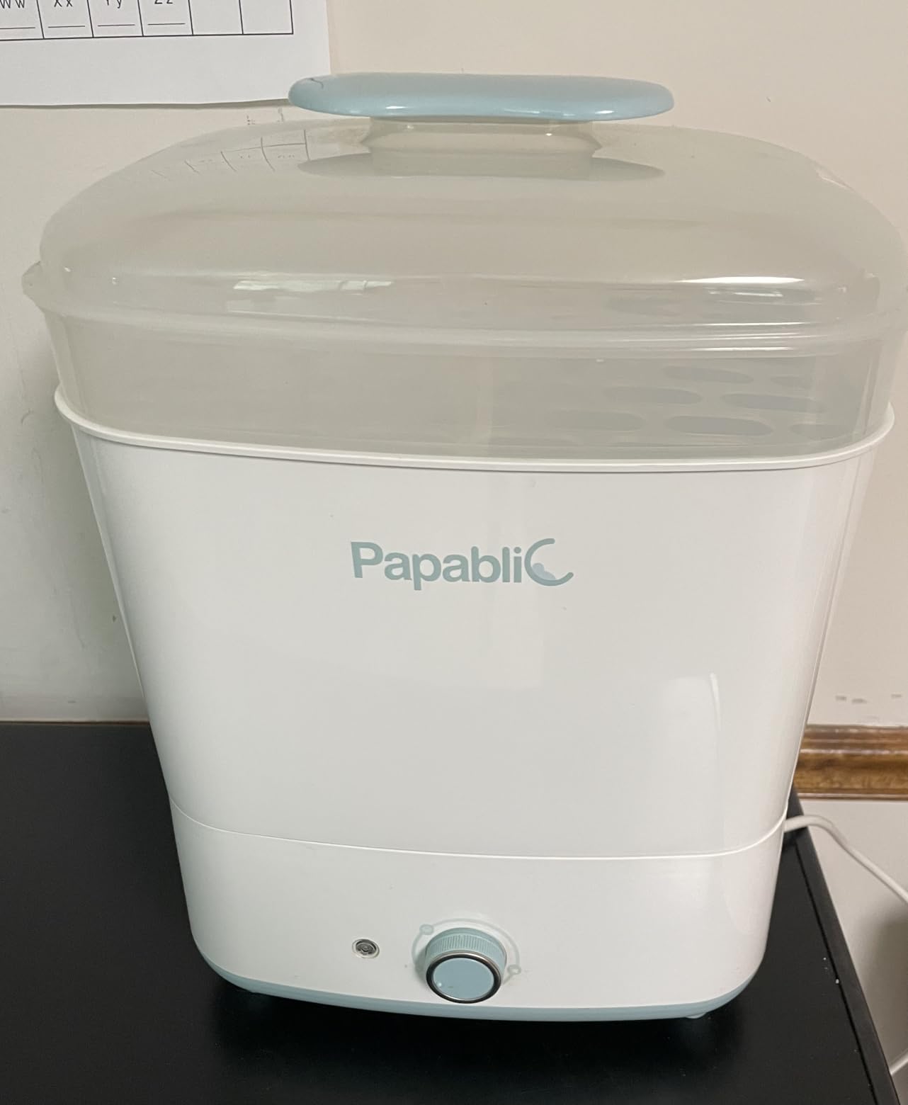 Papablic Baby Bottle Sterilizer and Dryer Pro, Electric Steam Sterilizer for Baby Bottles, Pacifiers, and Pump Parts, Large Capacity 10 Bottles customer photo 2