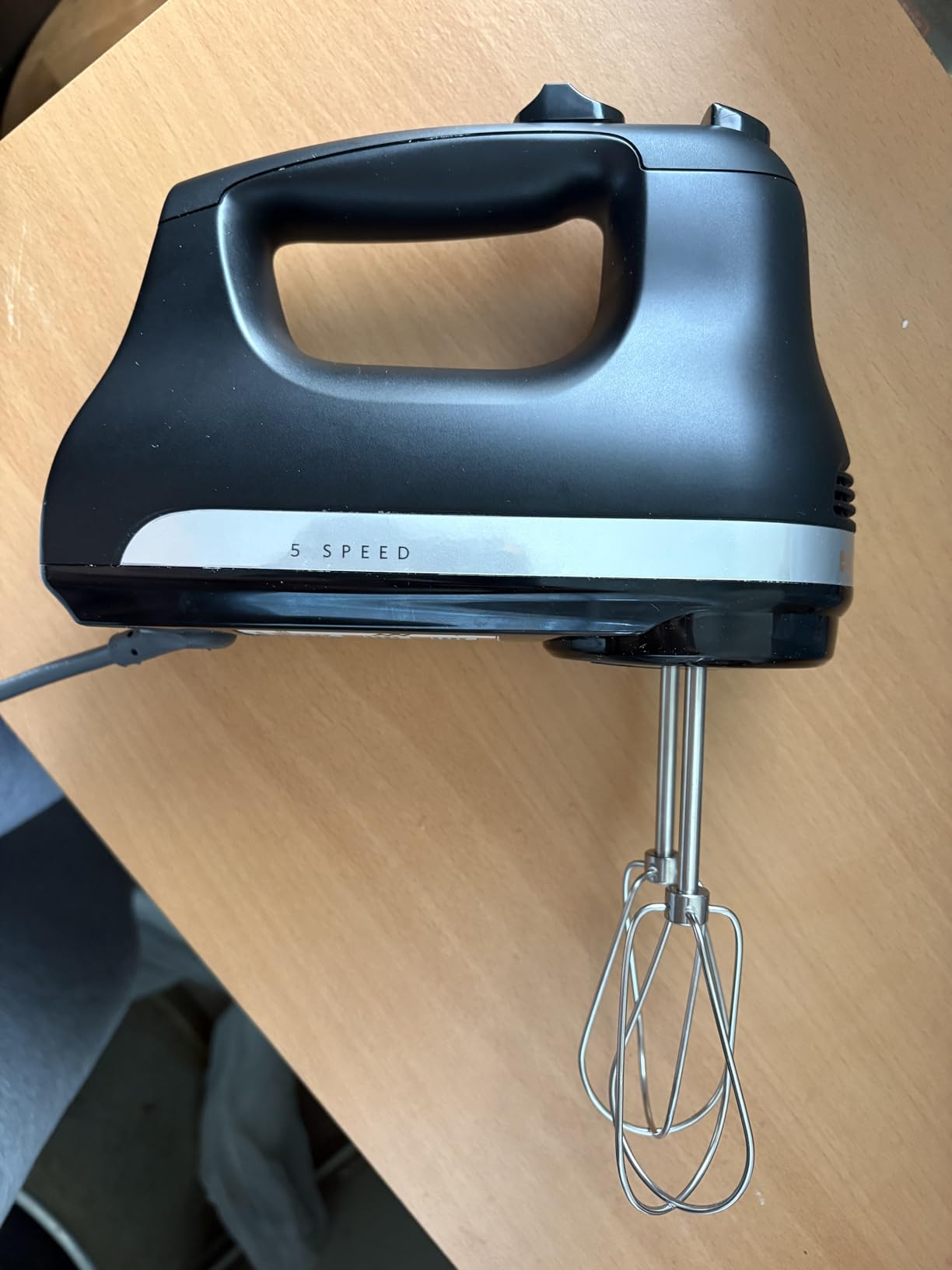 KitchenAid 5 Ultra Power Speed Hand Mixer - KHM512, Matte Black customer photo 2