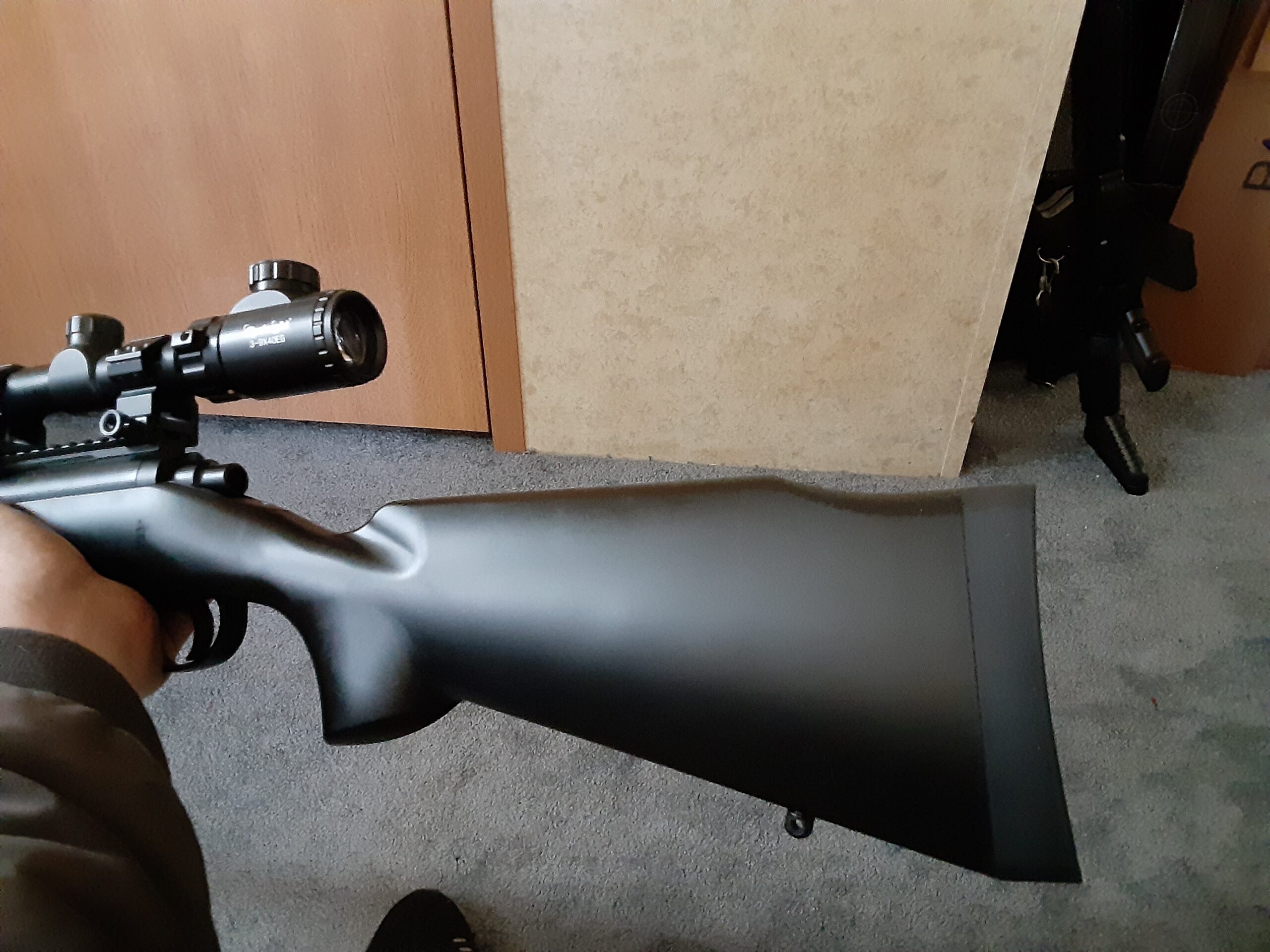 BBTac Airsoft Sniper Rifle M61 - Bolt Action Powerful Spring Airsoft Gun, Extreme Power Accurate Sniping customer photo 1