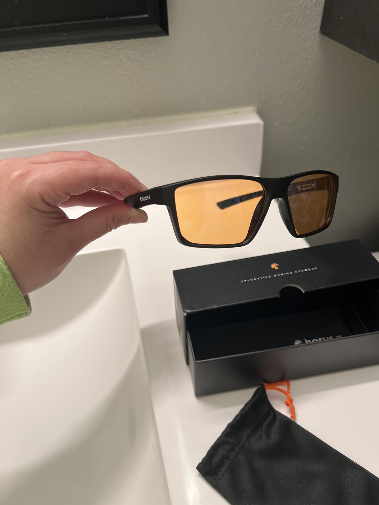 Horus X Blue Light Blocking Glasses | Gaming Glasses Men Women | For Screen Anti-Fatigue Eye Migraine customer photo 1