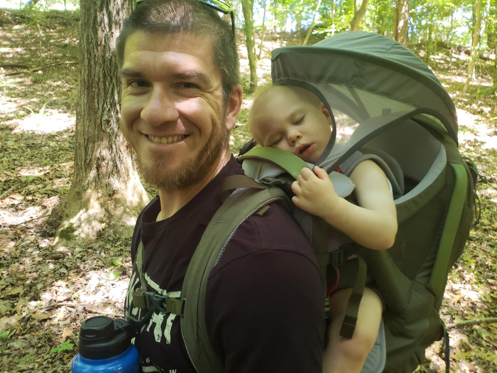 Kelty Journey Signature Child Carrier Backpack, Perfectfit Adjustable Suspension for Moms and Dads, 5 Point Safety Harness, Sunshade SPF Protection, Easy to Clean customer photo 2