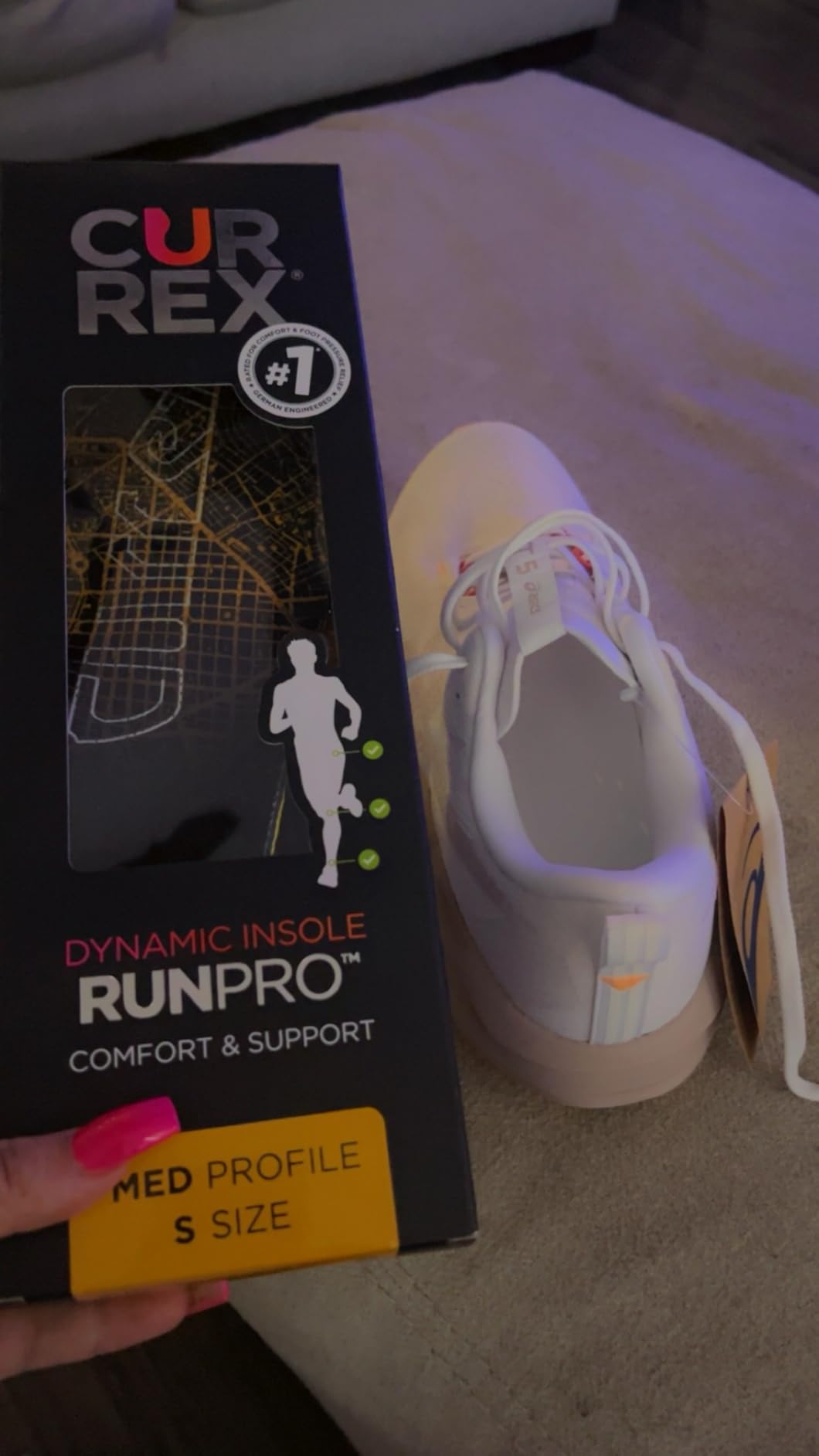 CURREX RunPro Insoles for Running Shoes, Arch Support Inserts to Help Reduce Fatigue, Prevent Injuries, Boost Performance for Men & Women customer photo 2