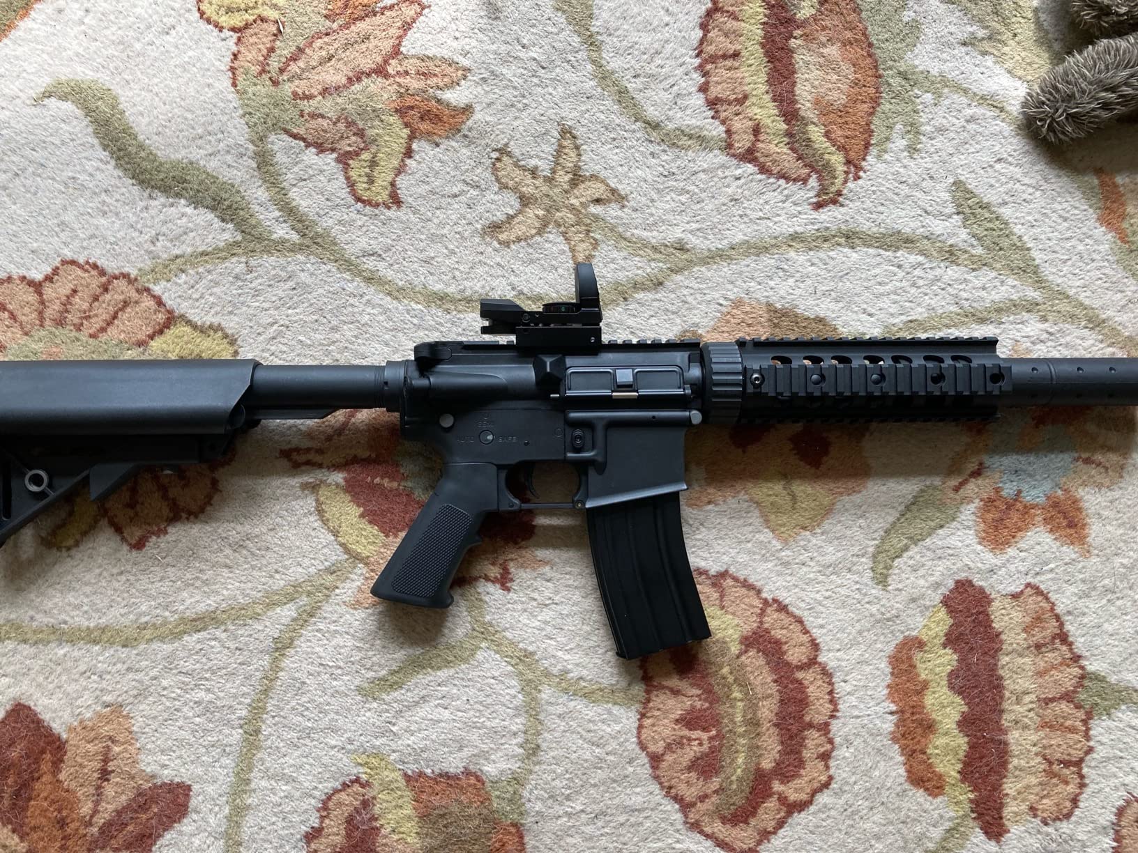 Lancer Tactical Gen 2 SD M4 Polymer Full/Semi-Auto Picatinny Rail AEG Rifle with 0.20g BBS, Charger and Battery customer photo 2
