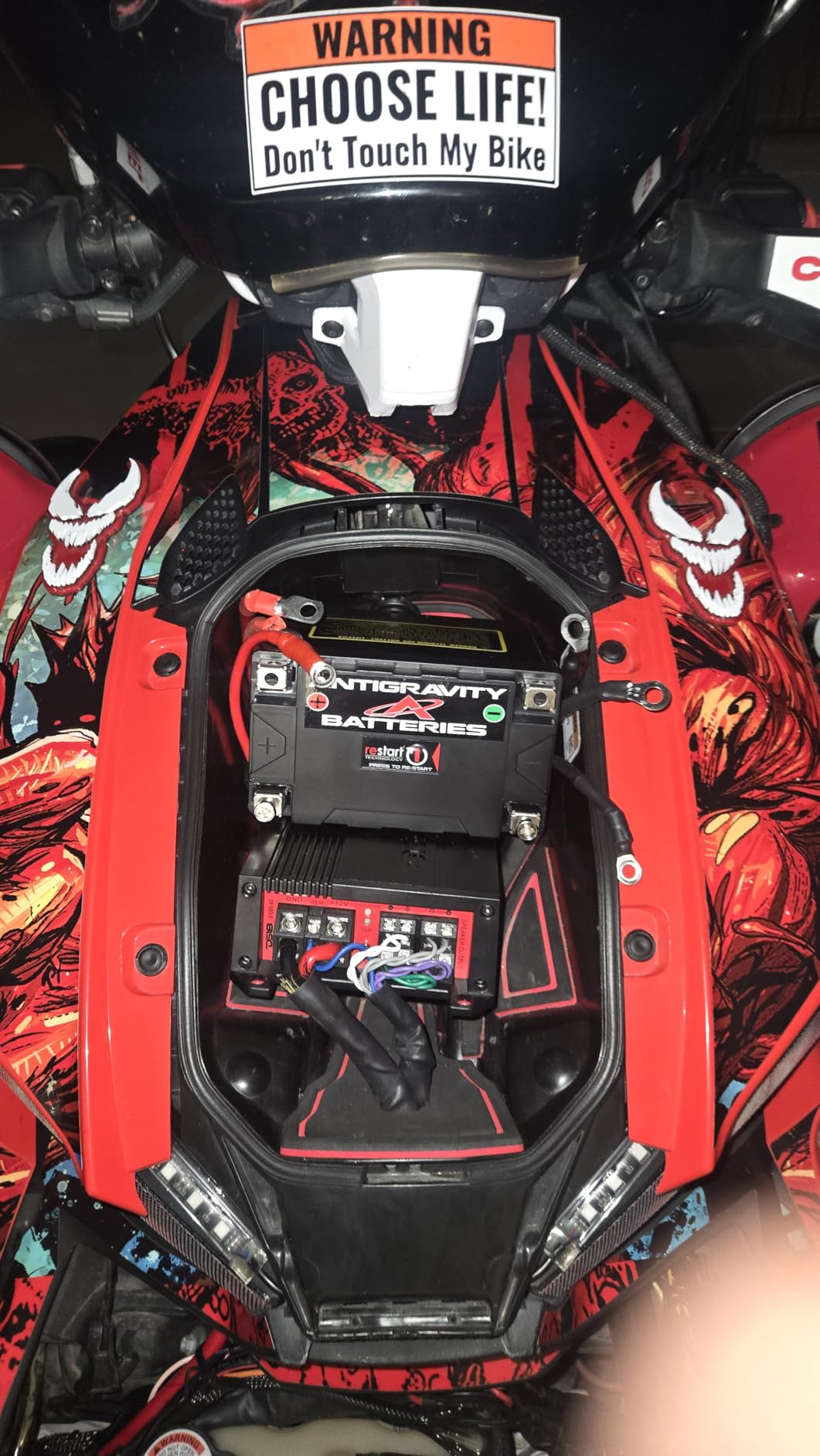 Antigravity ATX12-HD. Heavy Duty Lithium Motorcycle and Powersport Battery with Built in Jump Starting, 8Ah, ATV, Quad, UTV, Scooter, Lawn Mower, Generator Battery - Harley, Honda, Kawasaki customer photo 2