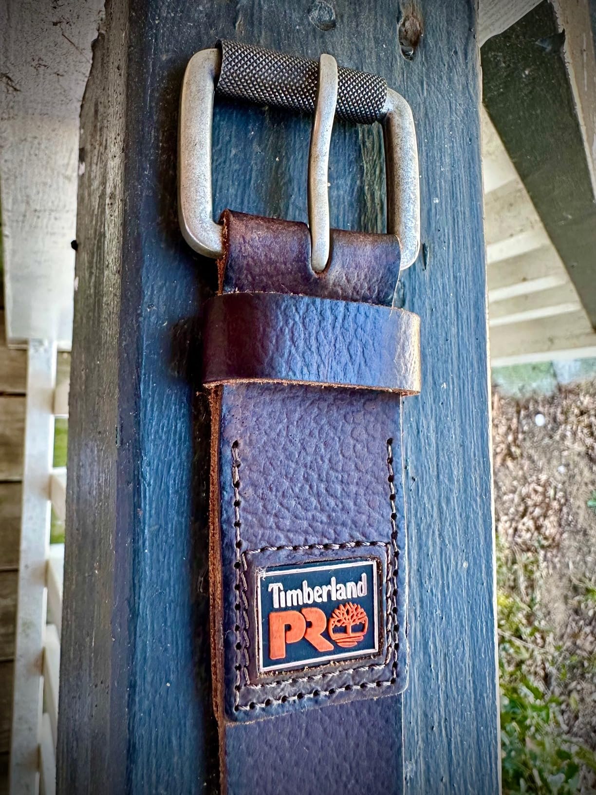 Men's Timberland PRO Men's 38mm Boot Leather Belt customer photo 2