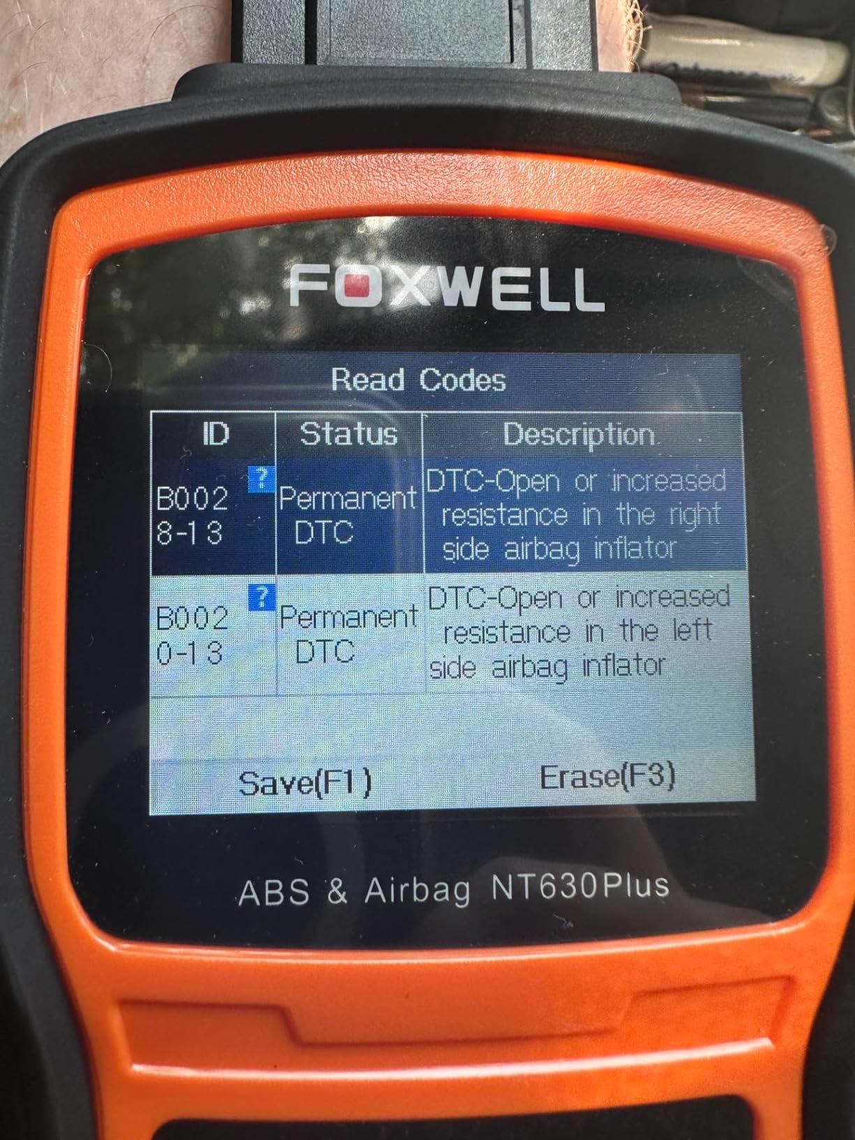 FOXWELL NT630 Plus OBD2 Scanner with ABS and SRS, ABS Auto Bleed Scan Tool Brake Code Reader, Car Scanner Diagnostic Tool Bidirectional Live Data with SAS Oil Check Engine Light Reset, No Subscription customer photo 2