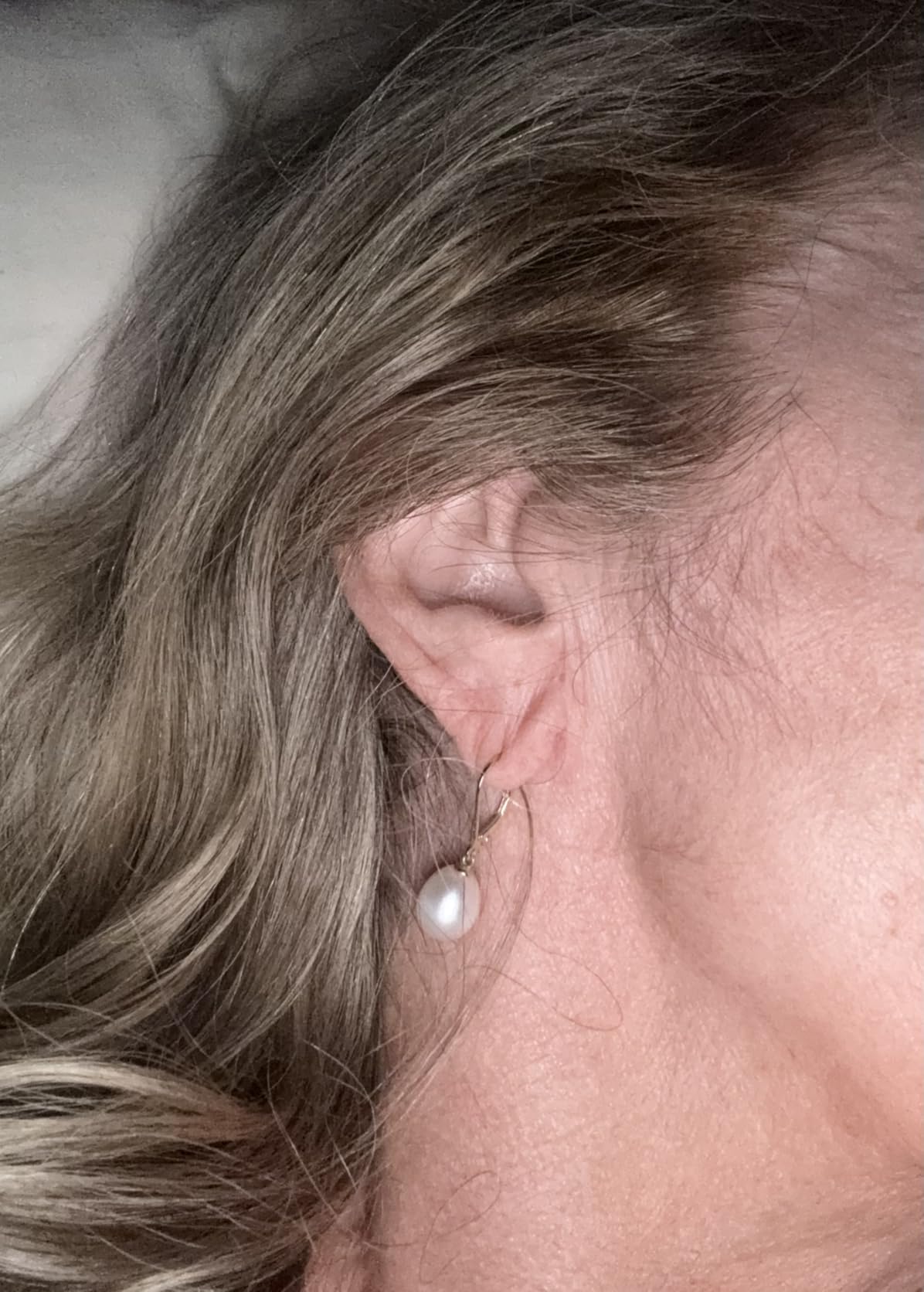 PAVOI Handpicked AAA+ Quality Freshwater Cultured Pearl Earrings Leverback Dangle Stud Pearl Earrings customer photo 1