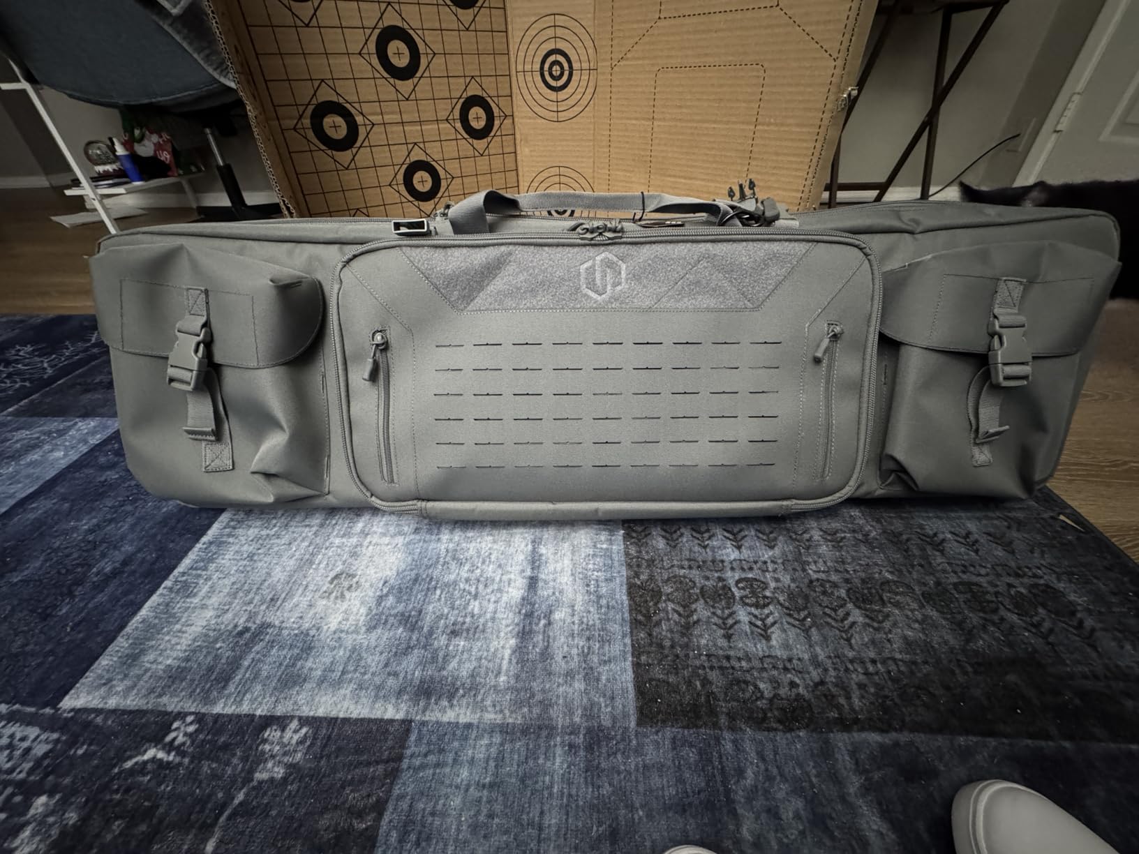 Savior Equipment Urban Warfare Tactical Double Long Gun Bag Case Backpack w/Pistol Handgun customer photo 2