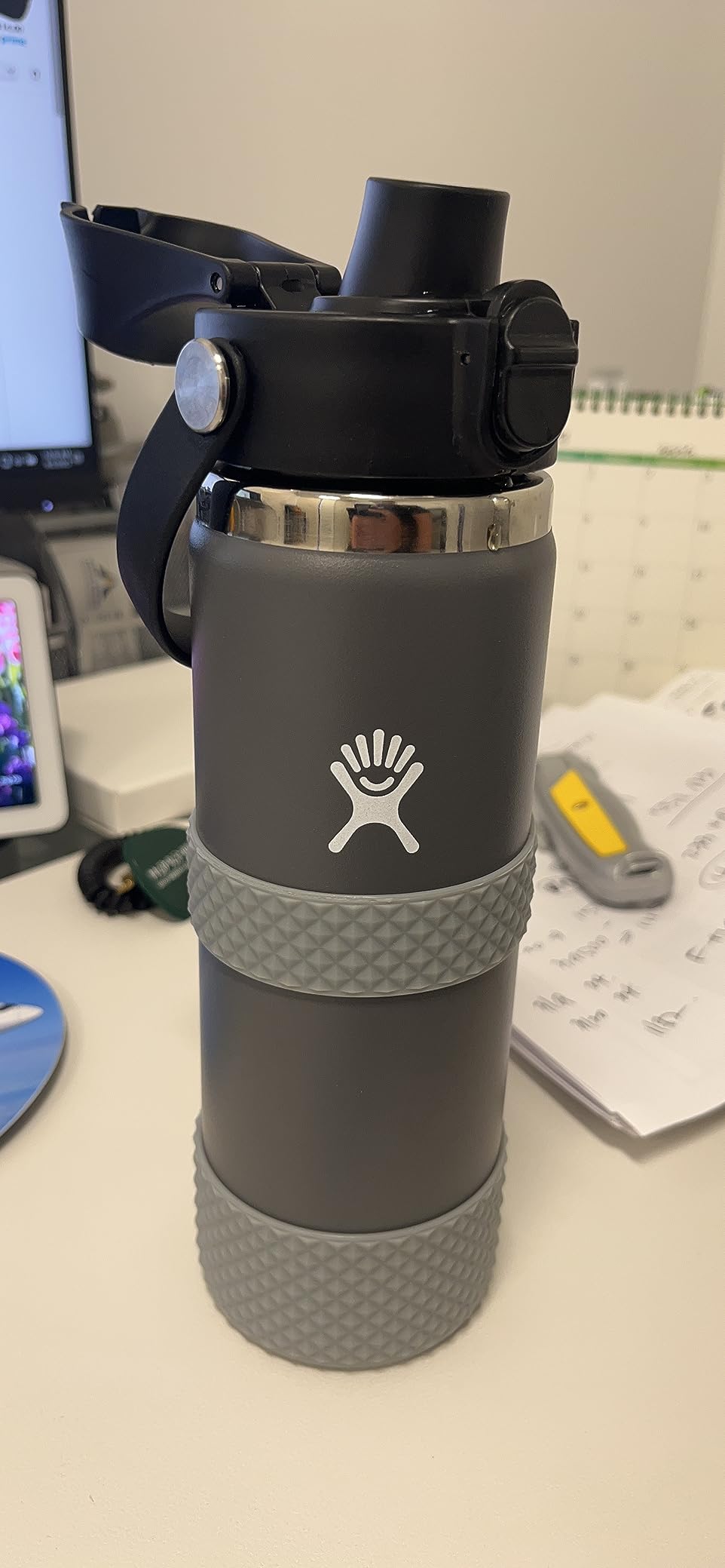 Hydro Flask 12 oz Wide Mouth Bottle with Flex Sip Lid Agave customer photo 2