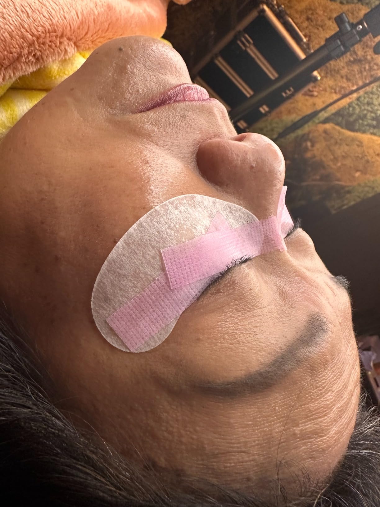 Ocim 100 Pairs Under Eye Pads Lash Extensions, Hydrogel Gel Eye Patches for Lashes Extension/Eyelash Tinting customer photo 1
