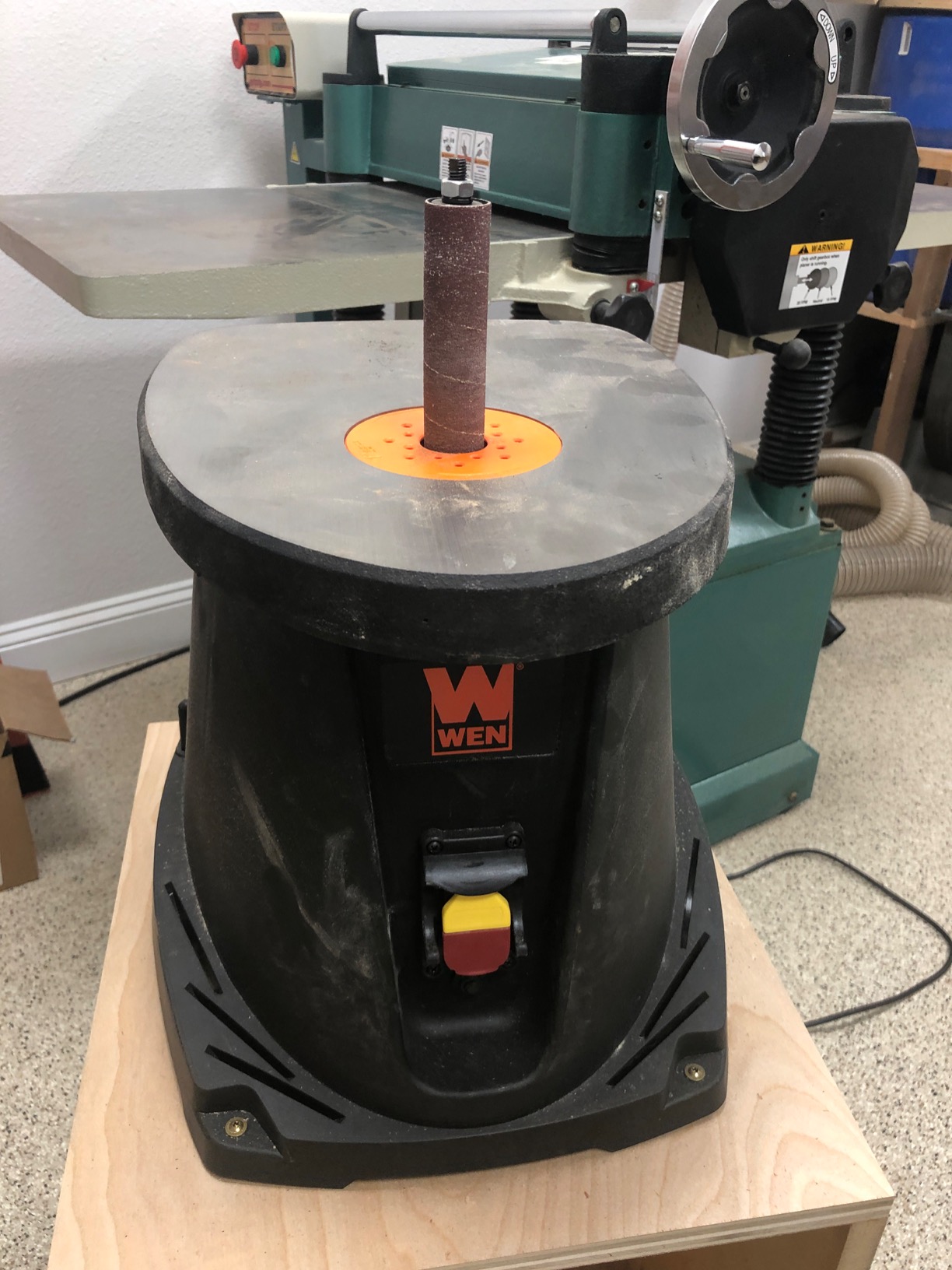 WEN 6510T 3.5 Amp Oscillating Spindle Sander,Black customer photo 2