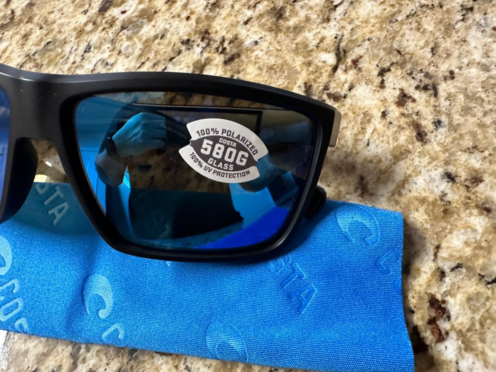 Costa Del Mar Mens Rinconcito Rectangular Sunglasses customer photo 2