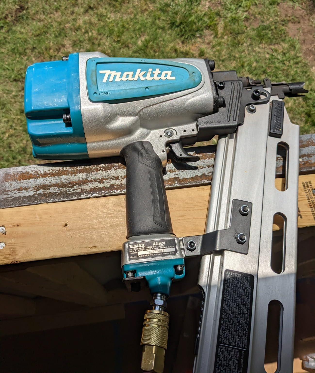 Makita AN924 21 Degree Full Round Head 3-1/2