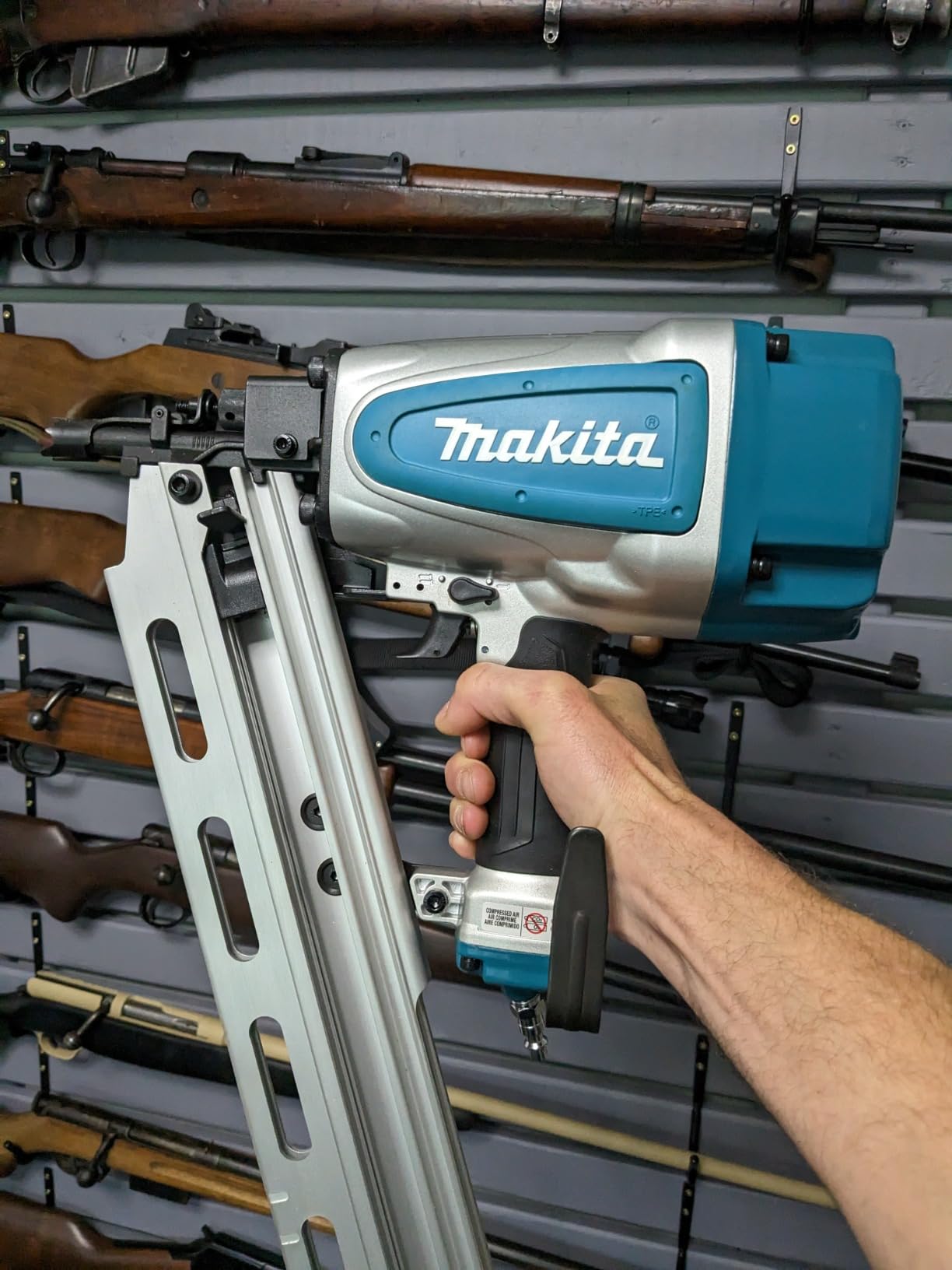 Makita AN924 21 Degree Full Round Head 3-1/2