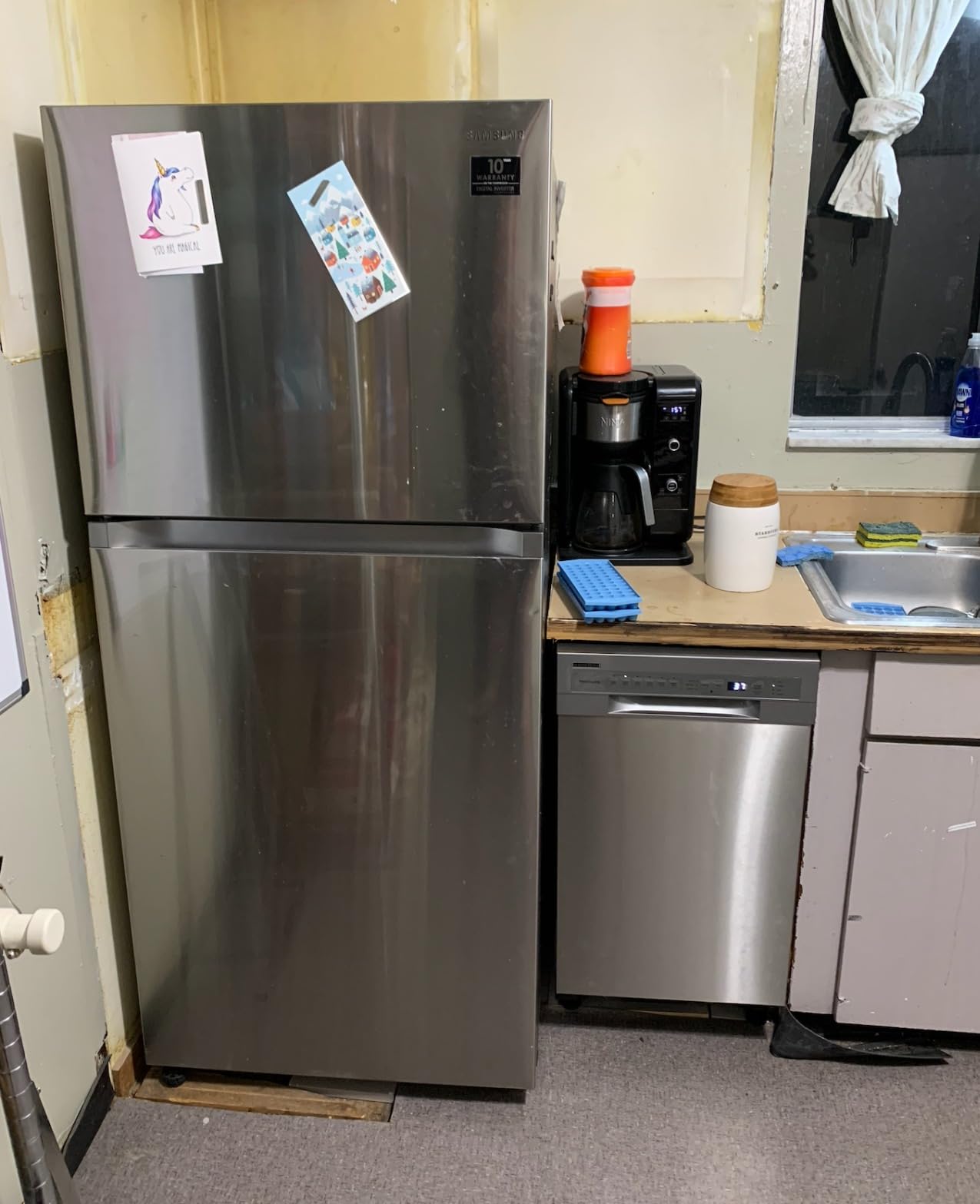 18 in. ADA Compact Front Control Dishwasher in Stainless Steel with Dual Spray Arms, 52 dBA, includes room-of-choice delivery customer photo 1