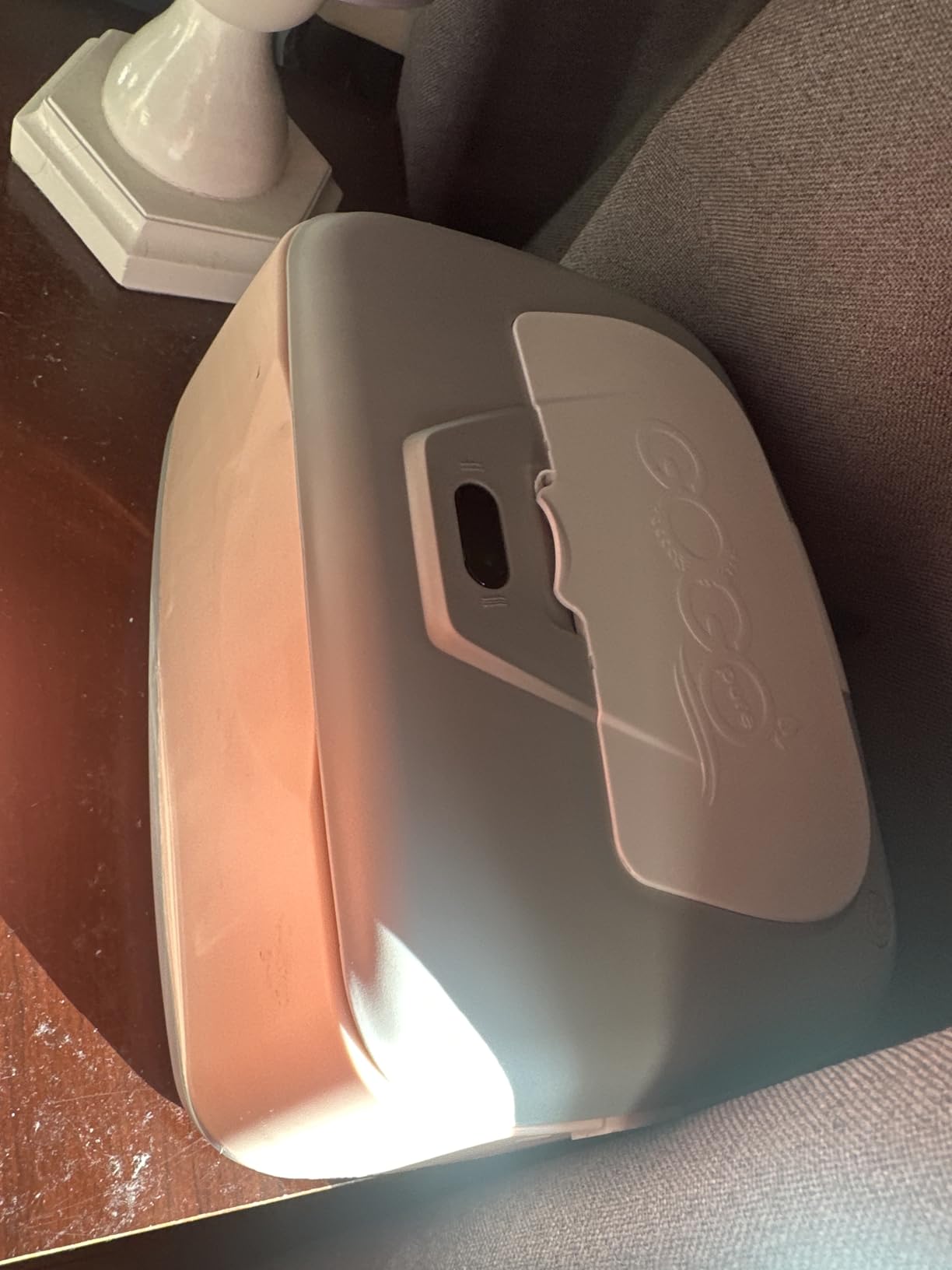 Baby Wet Wipe Warmer, Dispenser, Holder and Case - Easy Press On/Off Switch, Only Available at Amazon customer photo 1