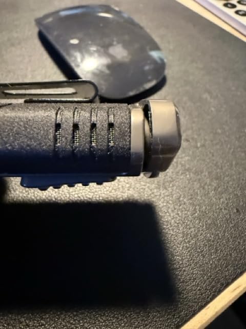 XIKAR Tactical Triple-Jet Lighter, Gunmetal and Black - Powerful Jet Flame for Cigars with Pocket Clip, EZ-View Fuel Window, Adjustable Flame Height & Pull Down Ignition Trigger customer photo 2