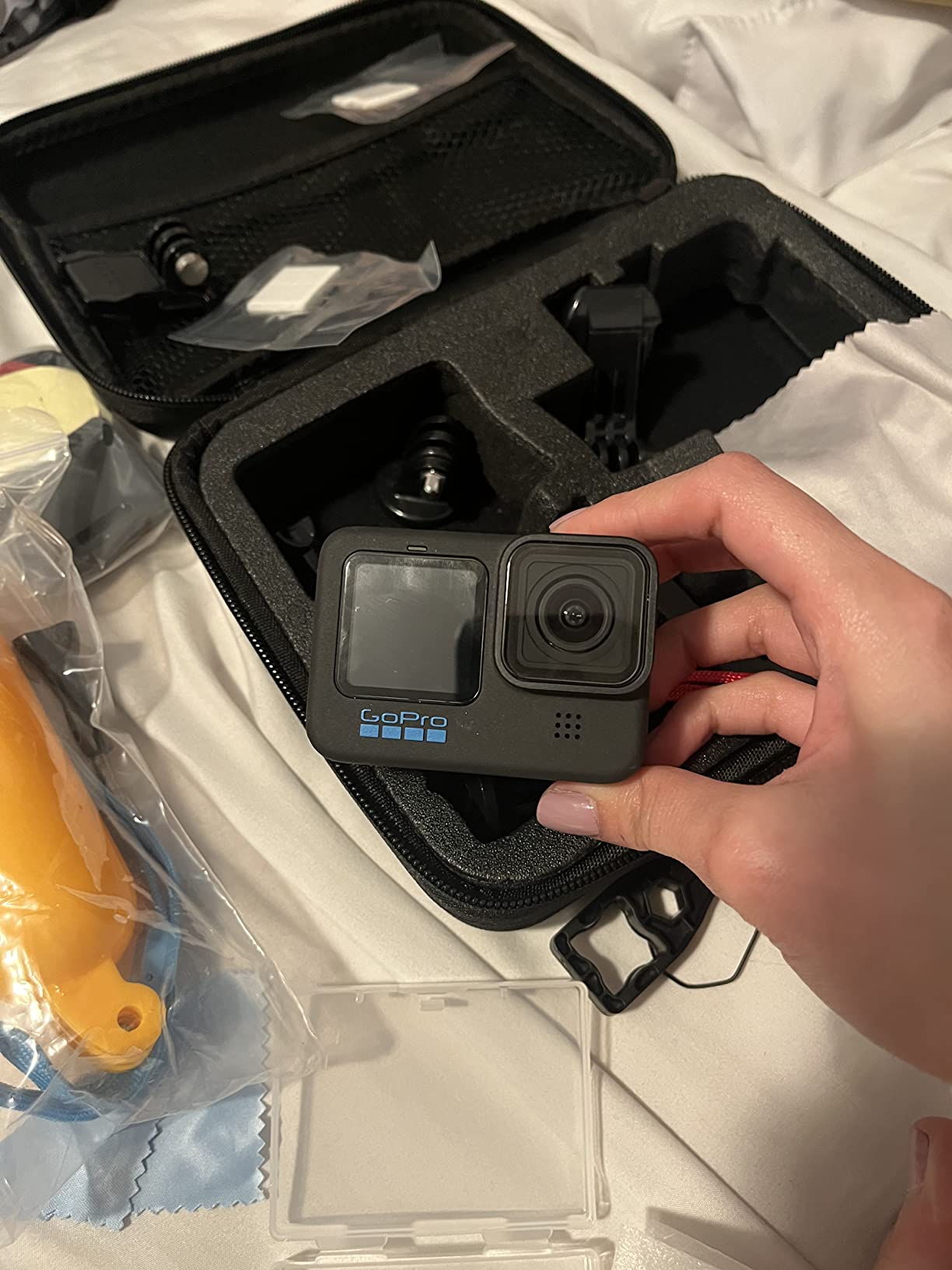 Accessory Pack for GoPro Hero 13 12 11 10 9 - Full Essential Accessories Kit with Waterproof Protective Housing Case for GoPro Hero Black customer photo 2