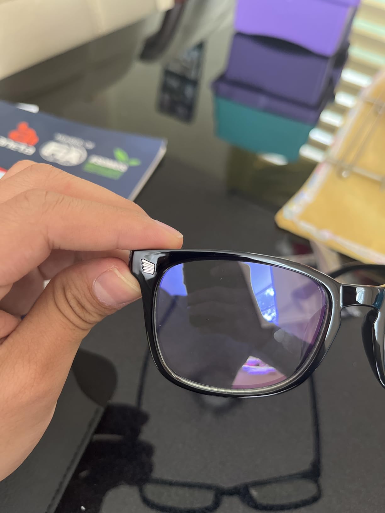 livho High Tech Blue Light Glasses - Advanced Blue Light Blocking Computer Glasses - Screen Fatigue & UV Protection customer photo 1