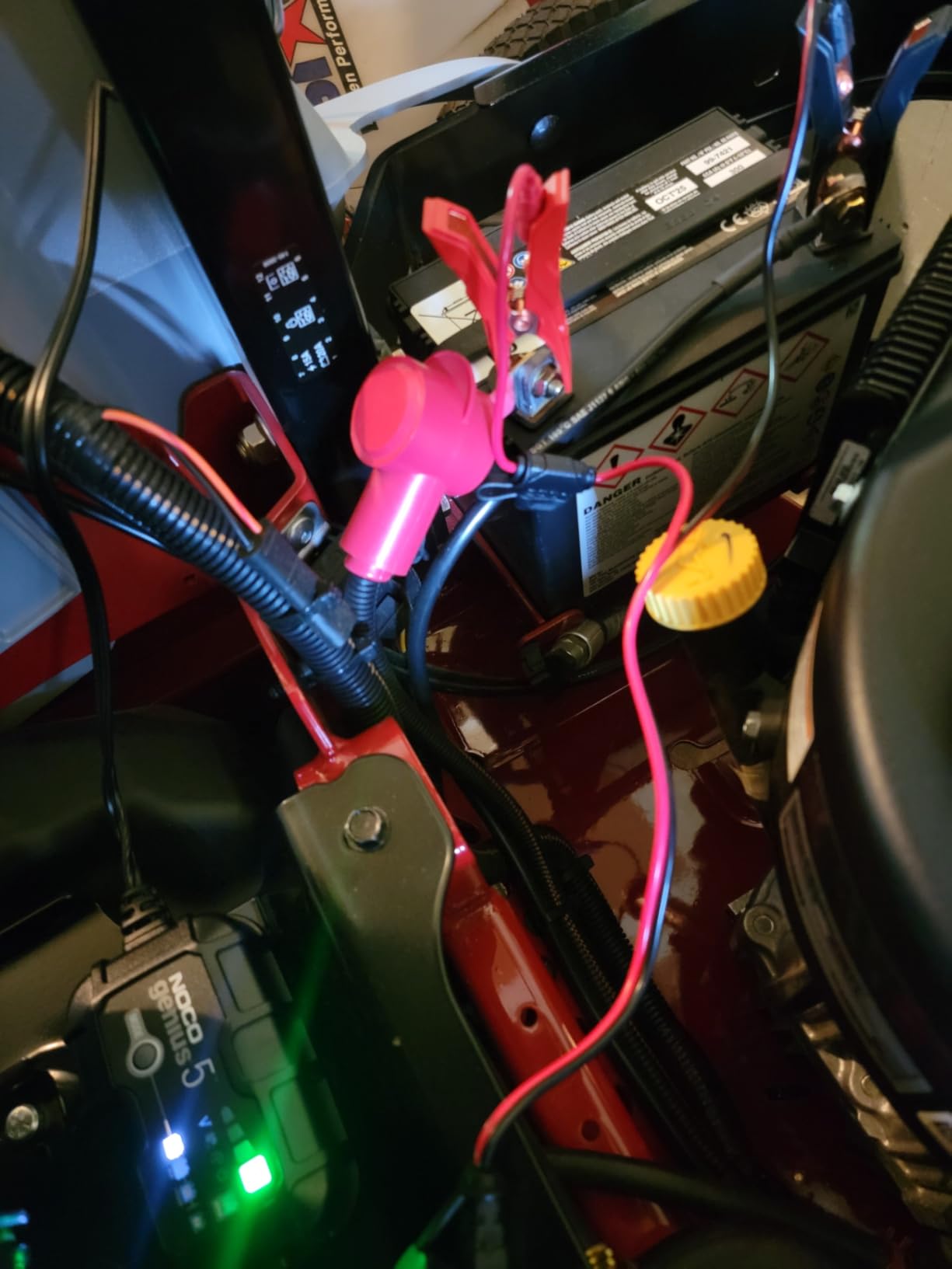 NOCO GENIUS5: 5A 6V/12V Smart Battery Charger - Automatic Maintainer, Trickle Charger & Desulfator with Overcharge Protection & Temperature Compensation - for Lead-Acid & Lithium Batteries customer photo 2