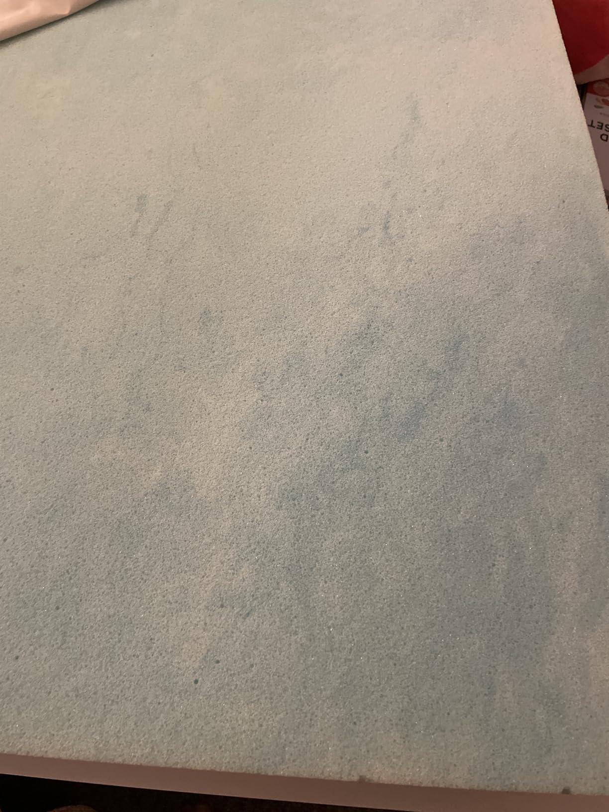 Sure2Sleep Gel Swirl Memory Foam Mattress Topper - 3 Inch, Pressure Relieving, Cooling Comfort - Made in the USA & CertiPUR-US Certified - Softens Firm Beds and Extends Mattress Life - Queen Size customer photo 1