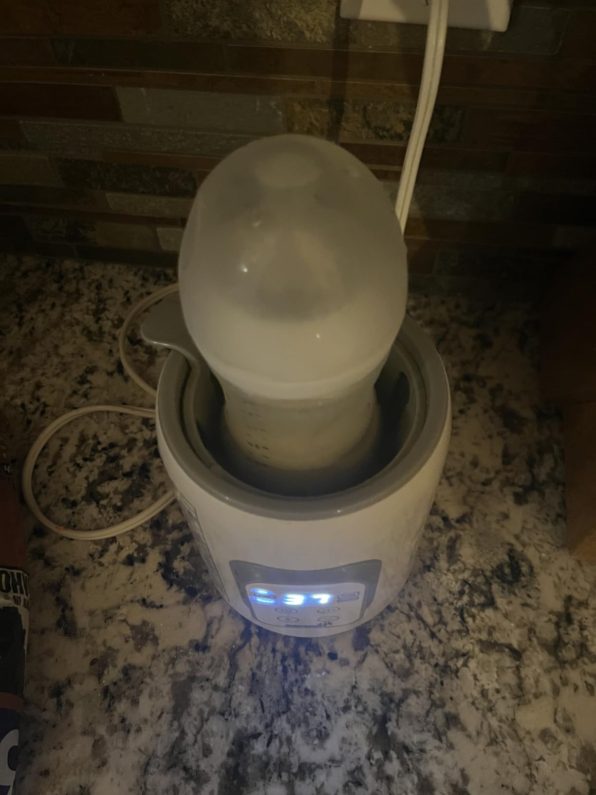 Bottle Warmer, Grownsy 8-in-1 Fast Baby Bottle Warmer with Timer, Safe for Breastmilk Nutrients, Accurate Temperature Control, with Defrost, Sterilizing, Keep Warm, Heats Baby Food & Bottles customer photo 2