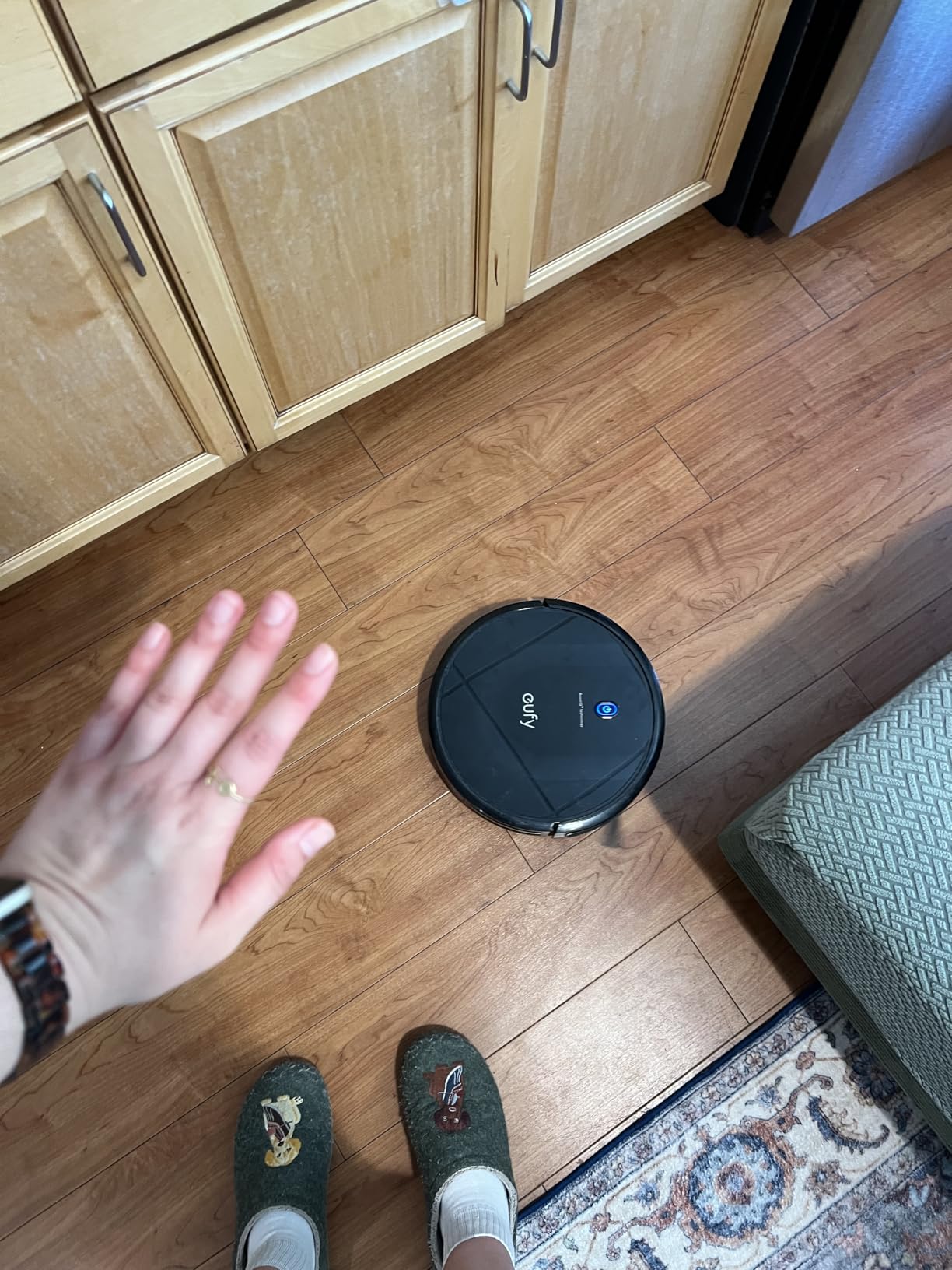 Eufy Certified Like-New BoostIQ RoboVac 11S MAX Robot Vacuum Cleaner, Super-Thin, Powerful Suction, Quiet, Self-Charging (Renewed) customer photo 2