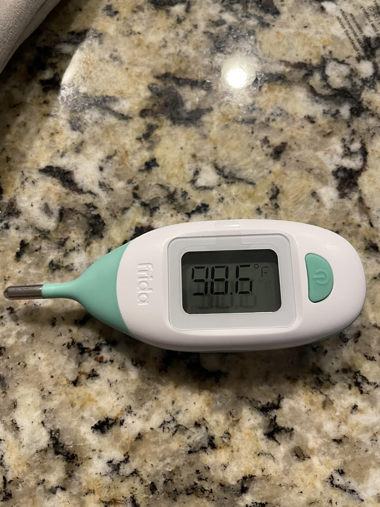 Frida Baby Rectal Thermometer for Babies, Digital Fever Thermometer for Babies, Newborns & Infants, Quick & Accurate Temperature Check, Water Resistant, Clear Case, Memory Holds Last 10 Readings customer photo 2
