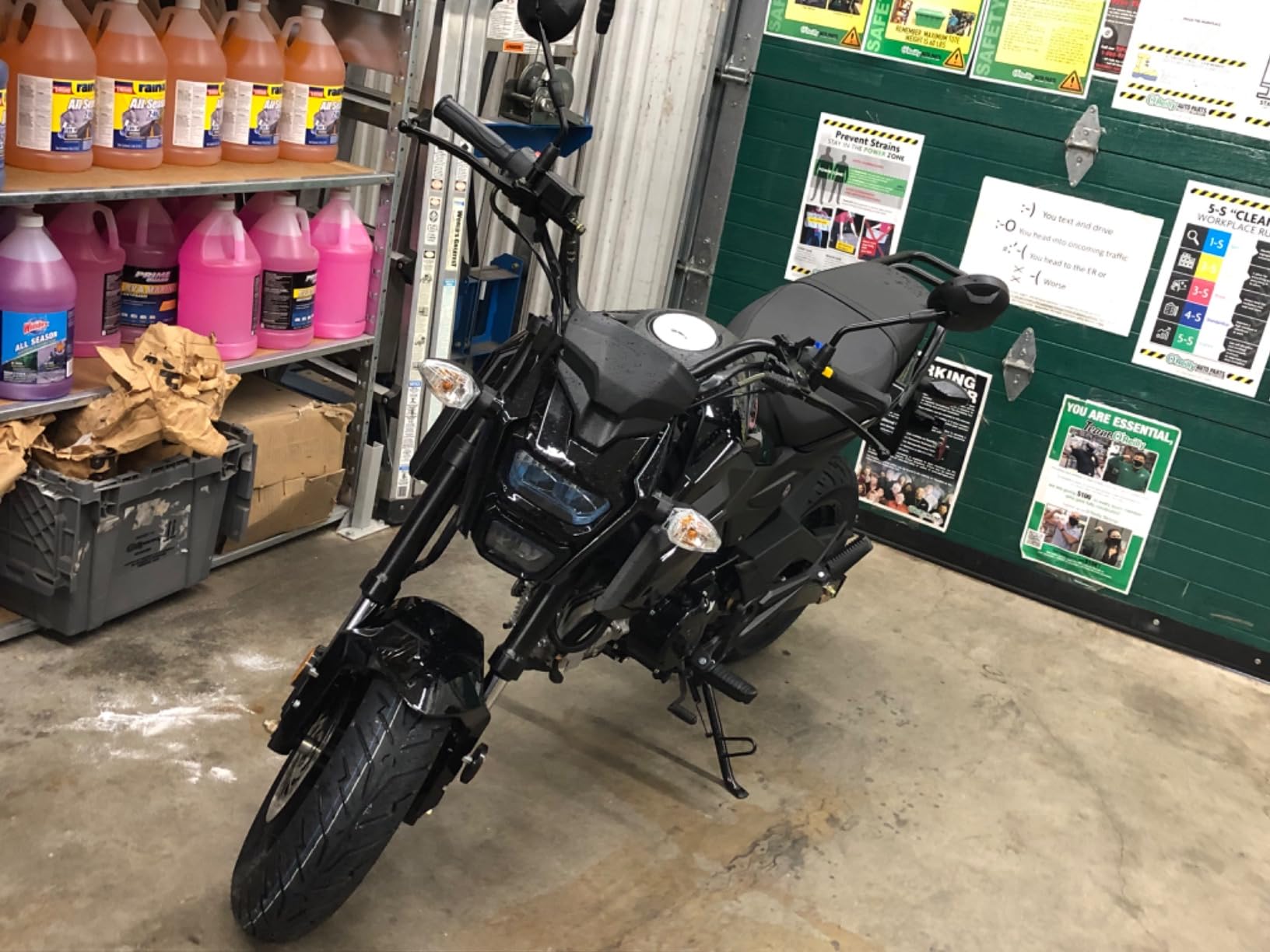 X-PRO 125cc Vader Adult Gas Motorcycle Dirt Motorcycle Street Bike (Black) customer photo 1