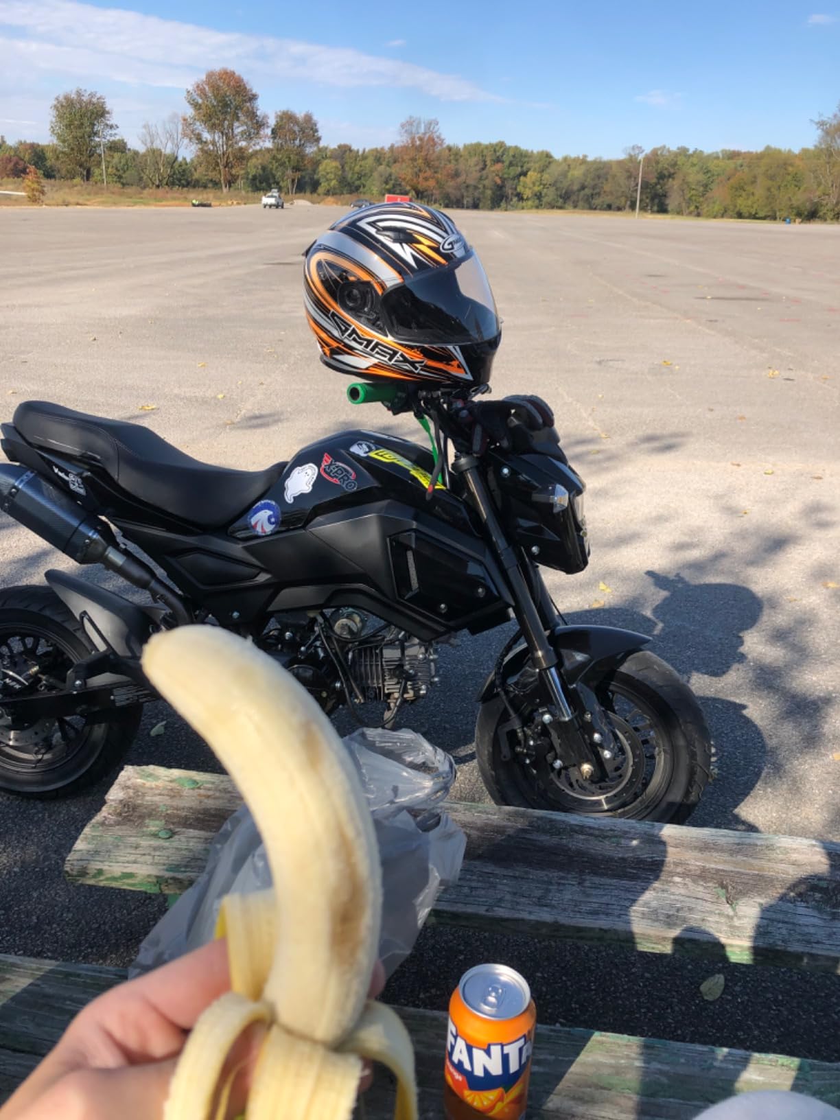 X-PRO 125cc Vader Adult Gas Motorcycle Dirt Motorcycle Street Bike (Black) customer photo 2