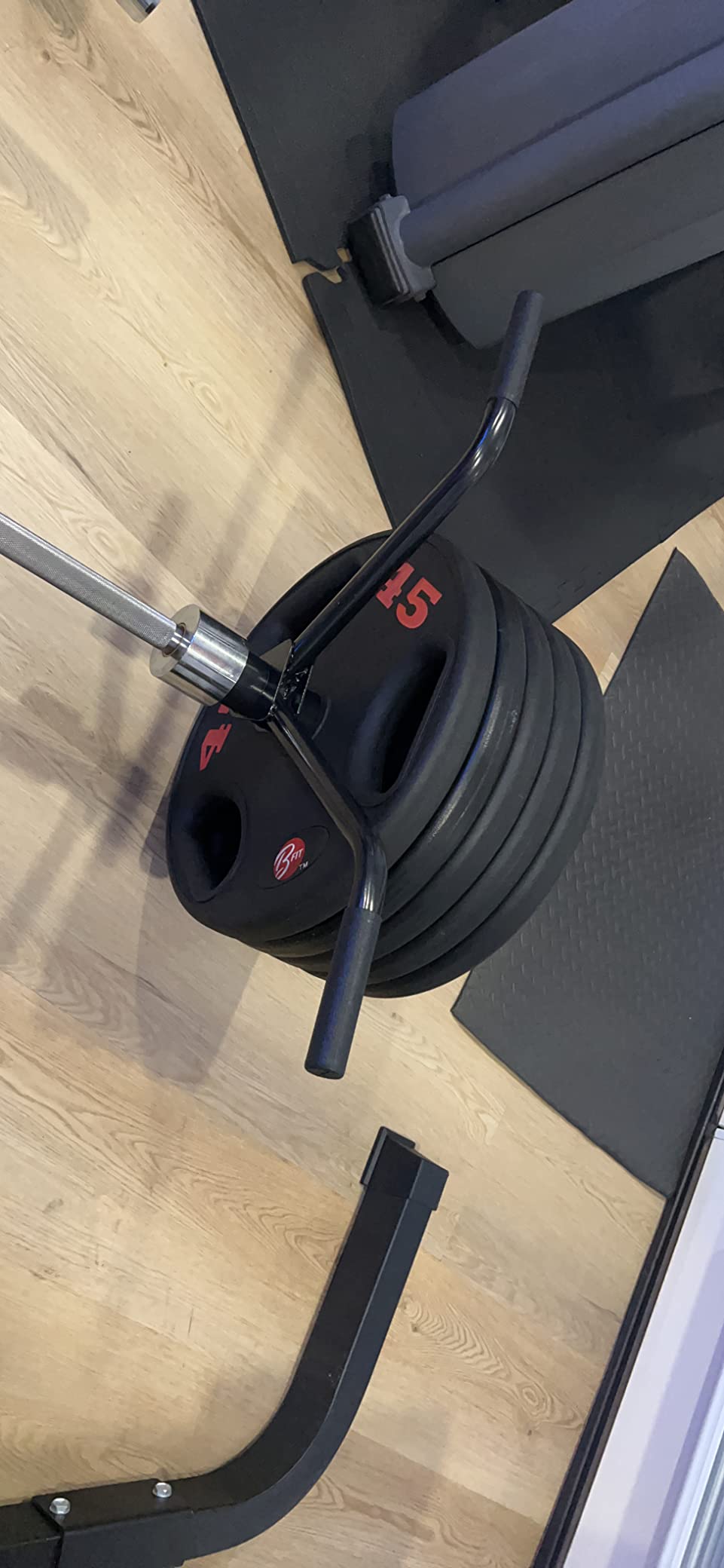 CAP Barbell Exercise Machine Attachments, Black customer photo 2