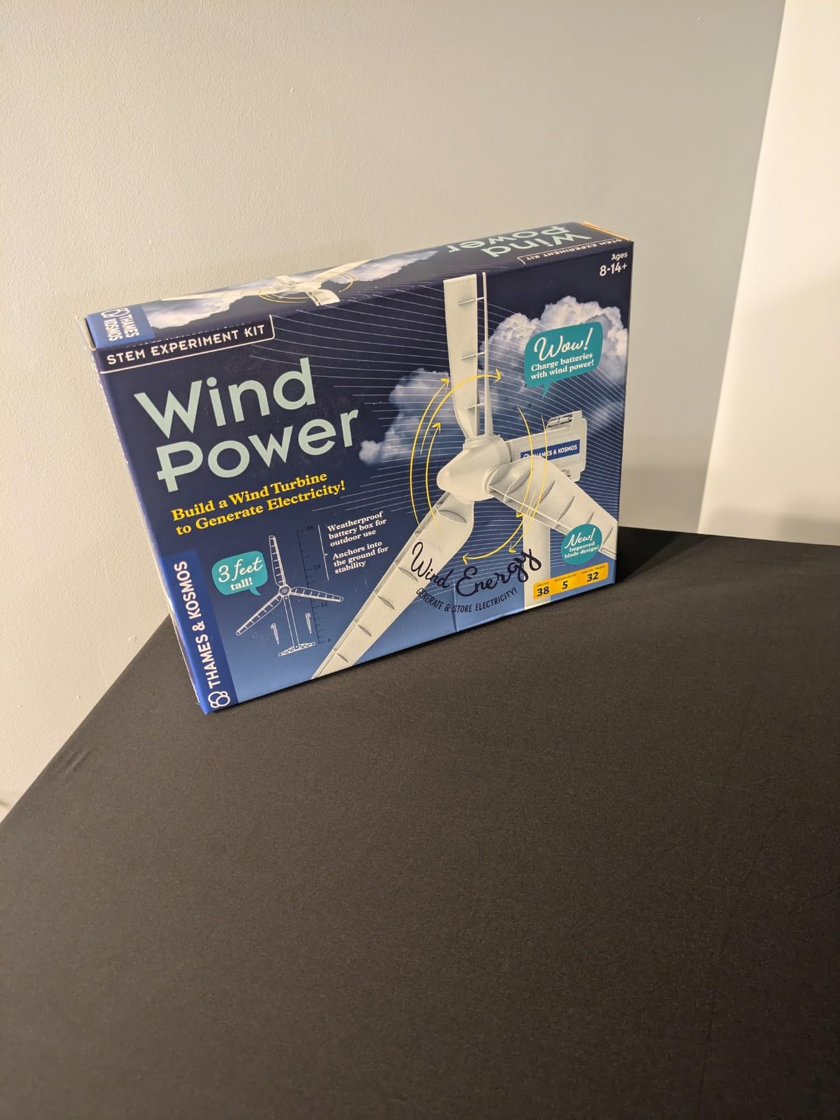 Thames & Kosmos Wind Power V4.0 STEM Experiment Kit | Build a 3ft Wind Turbine to Generate Electricity | Learn About Renewable Energy & Power a Small Model Car | Weatherproof for Outdoor Use customer photo 2