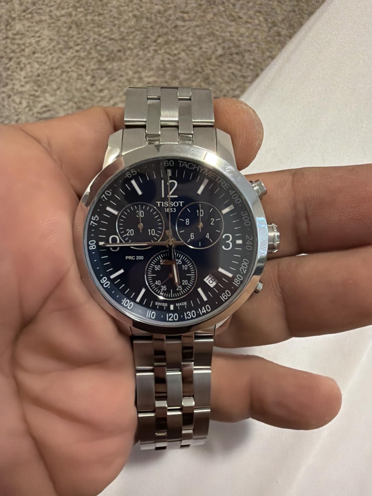 Men's PRC 200 Gent Chr Qua 316L Stainless Steel case Swiss Quartz customer photo 1