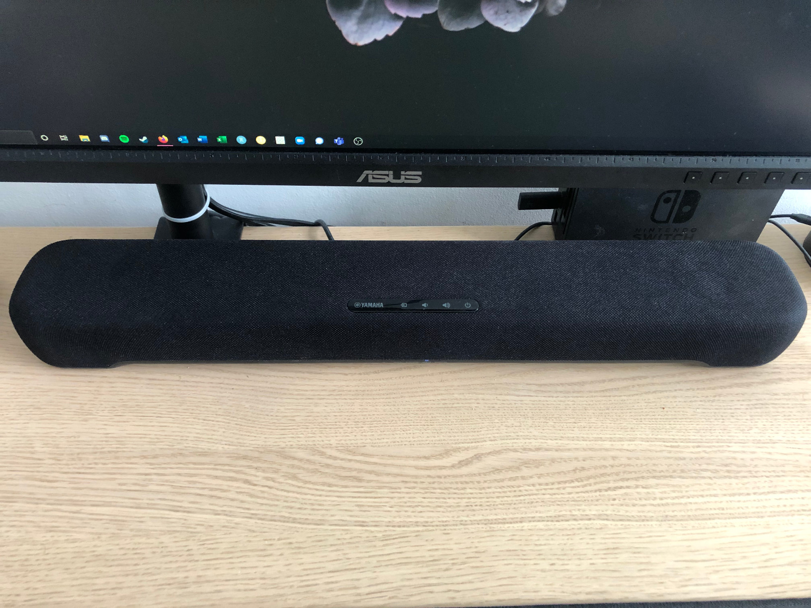 Audio SR-C20A Compact Sound Bar with Built-in Subwoofer and Bluetooth, Black customer photo 2