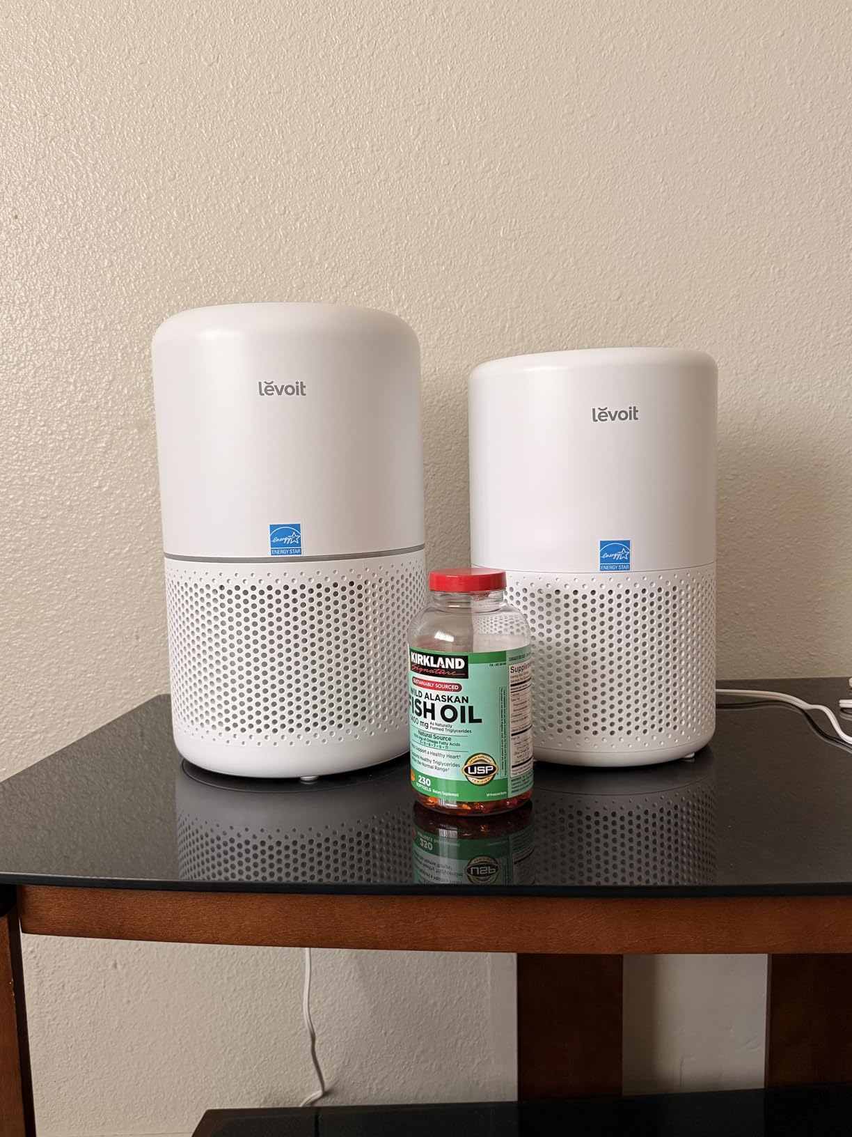 LEVOIT Air Purifier for Home Bedroom Dorm Room, Smart & Voice Control, Core 200S-P, White customer photo 2