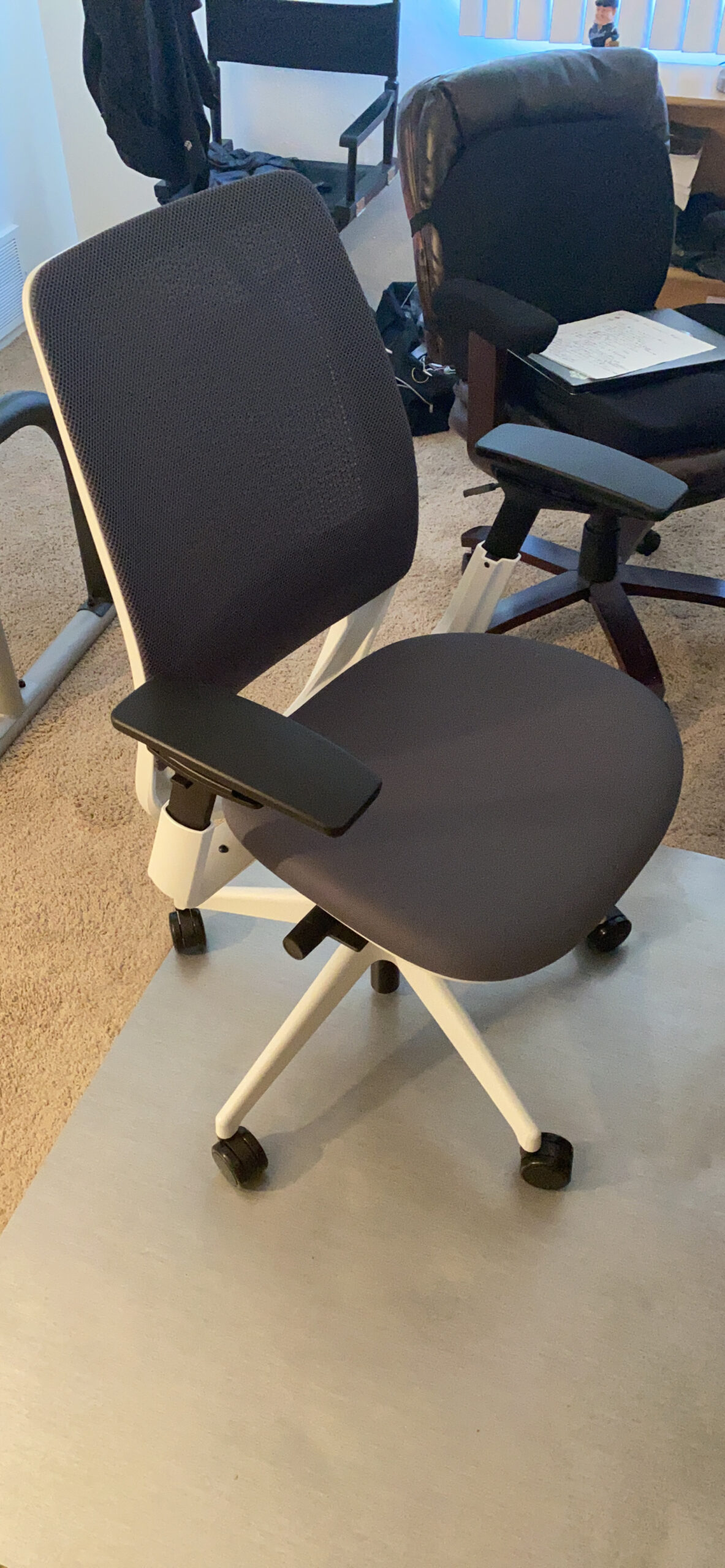 Steelcase Series 2 Office Chair - Ergonomic Work Chair with Back Support Weight-Activated Adjustment customer photo 1