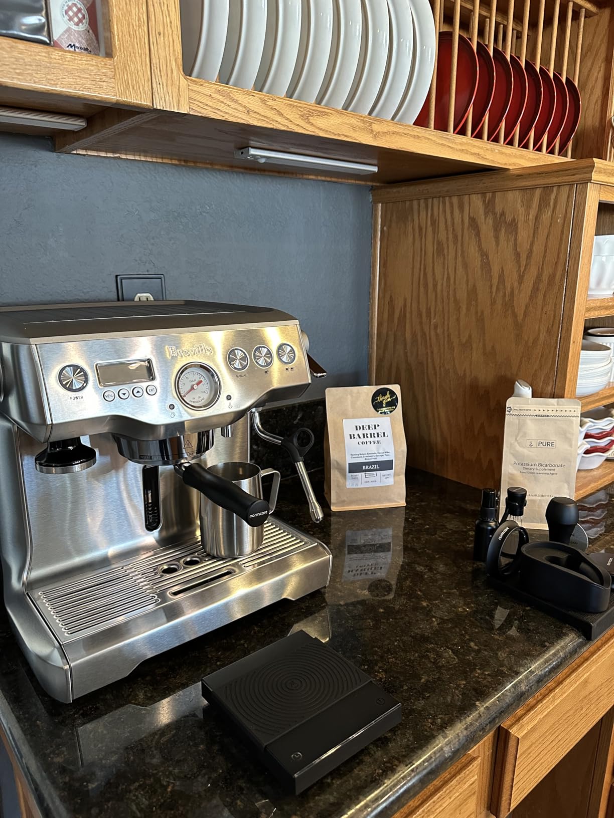 Breville Dynamic Duo Espresso Machine Bundle | Dual Boiler + Smart Grinder Pro | Stainless Steel | BEP920BSS customer photo 1